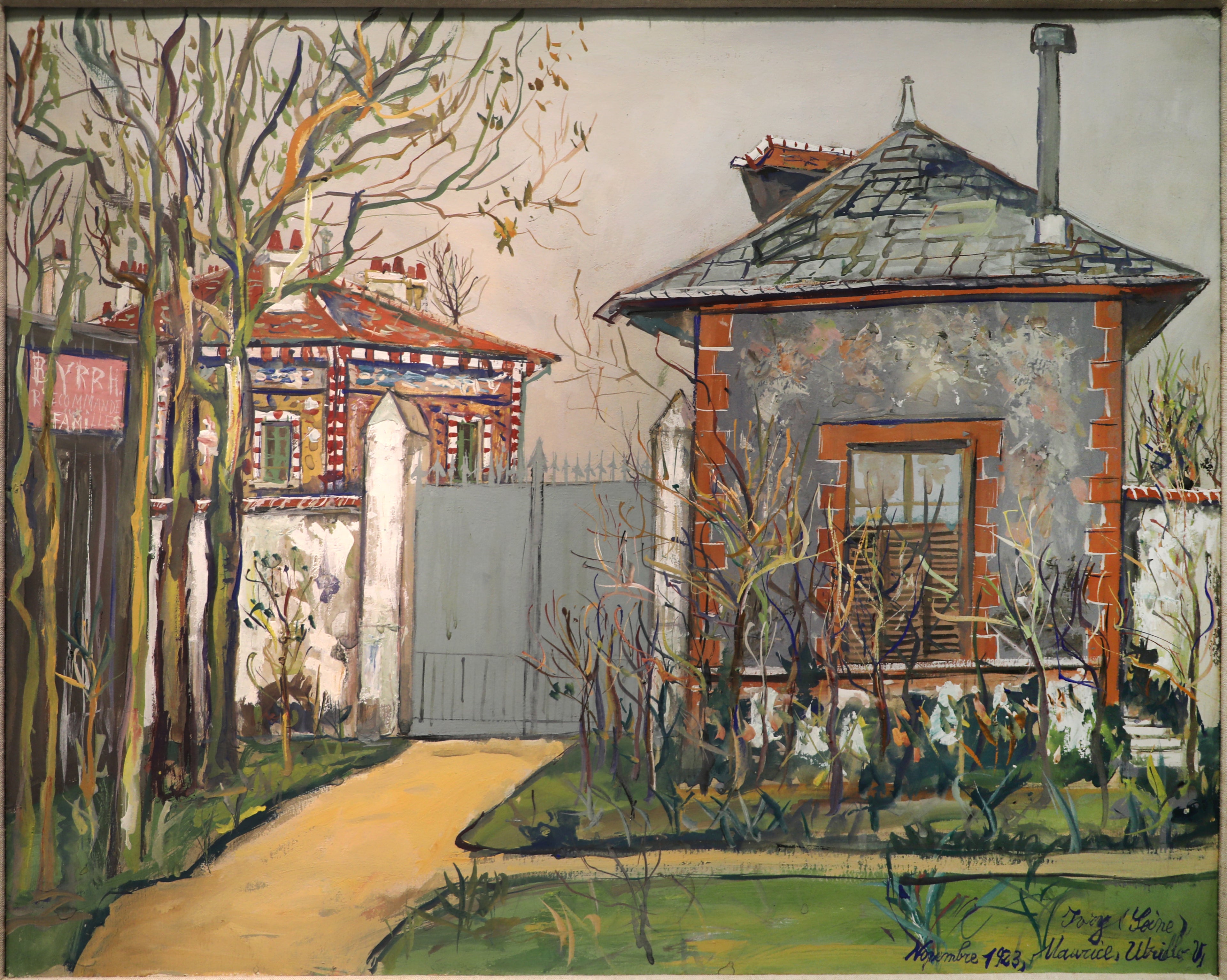 Scène à Ivry - Maurice Utrillo