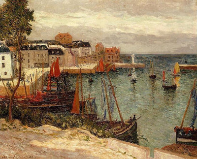 Le Port de Sauzon Belle-île-en-Mer - Maxime Maufra - Alpha Reproduction