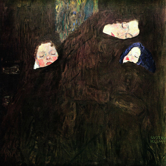 🌸👩‍👧‍👦 אם עם ילדים – גוסטב קלימט (בערך 1905)