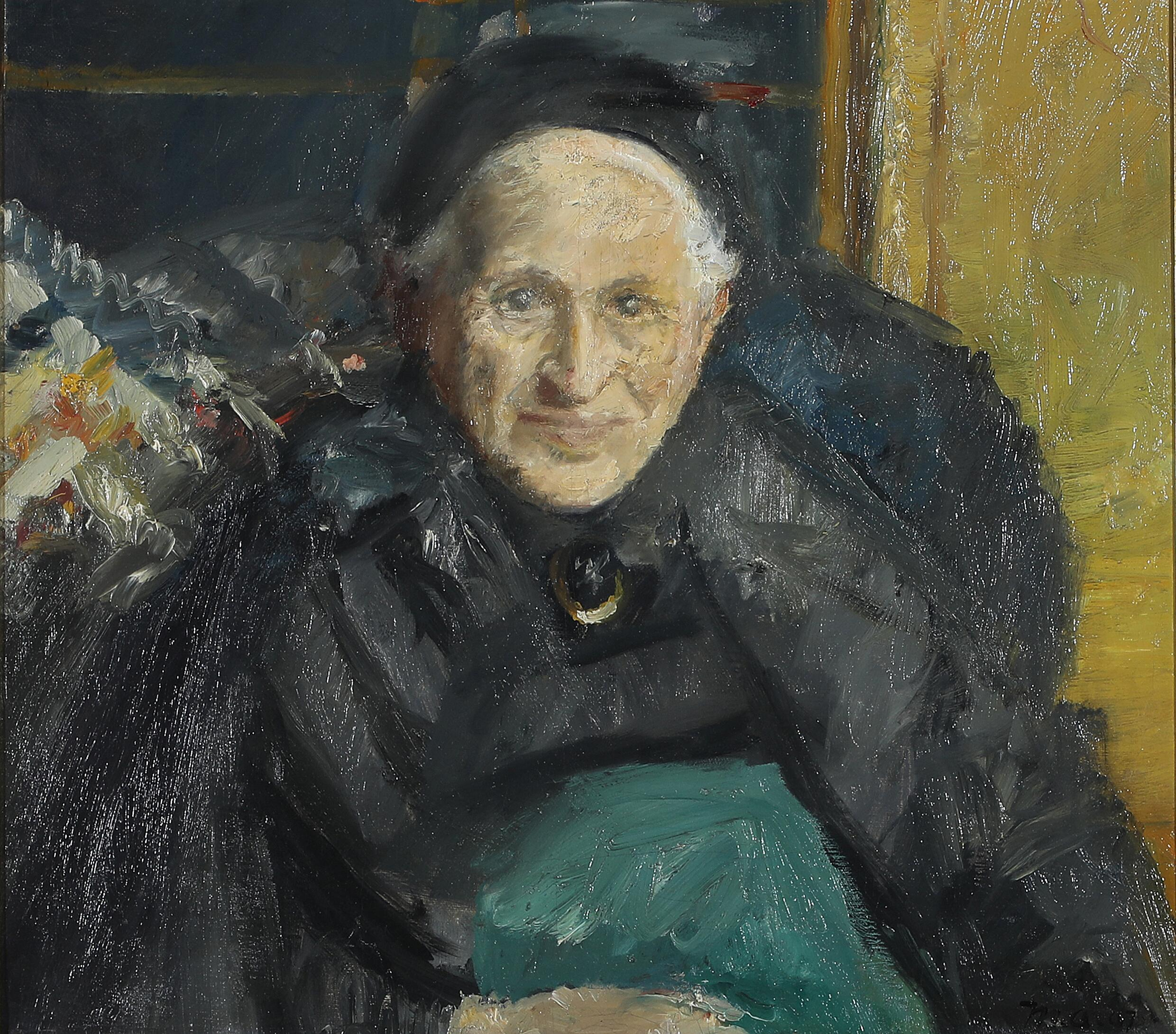 Portrait d’une femme âgée. - Michael Peter Ancher - Alpha Reproduction