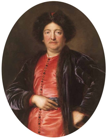Portrait d'un homme en costume polonais, très probablement Jean II Casimir Vasa, roi de Pologne - Pierre Mignard