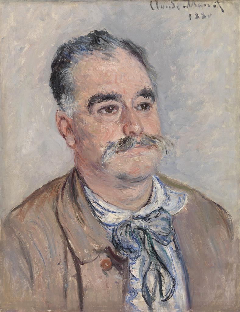 Reproduction du tableau « Portrait de Monsieur Coqueret (père) - Claude Monet » par Alpha Reproduction en peinture à l’huile
