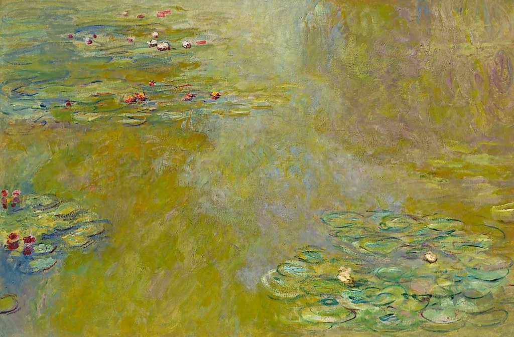 🌸 נימפאות – קלוד מונה (בערך 1918–1919)