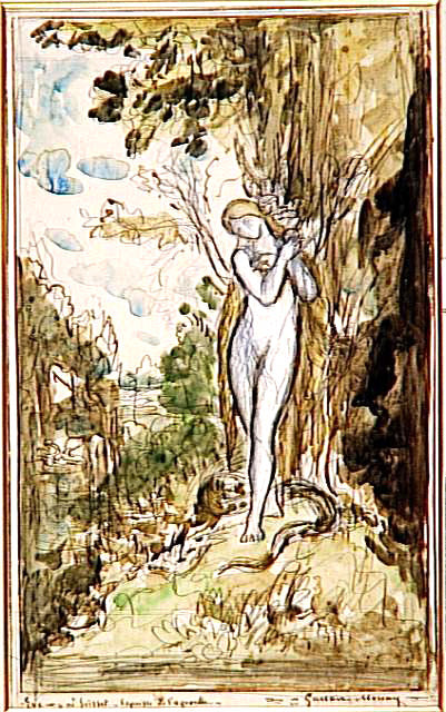 Lucrèce et Tarquin - Gustave Moreau