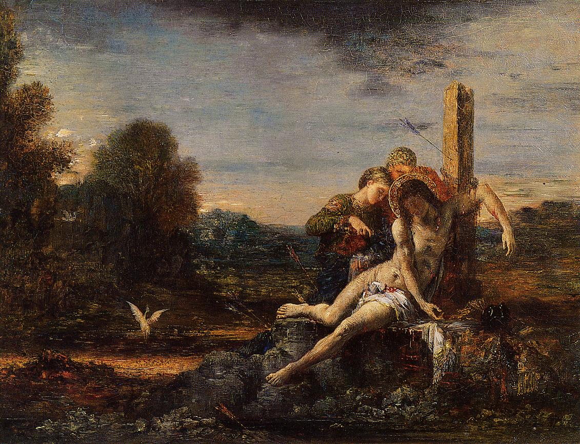 Saint Sébastien soigné par les saintes femmes - Gustave Moreau