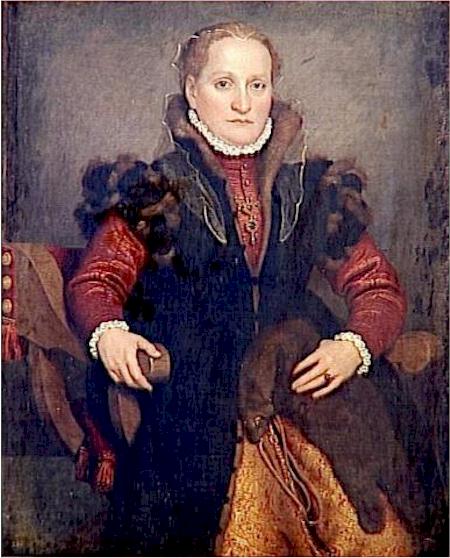 Portrait d'Angelica Agliardi de Nicolinis - Giovanni Battista Moroni