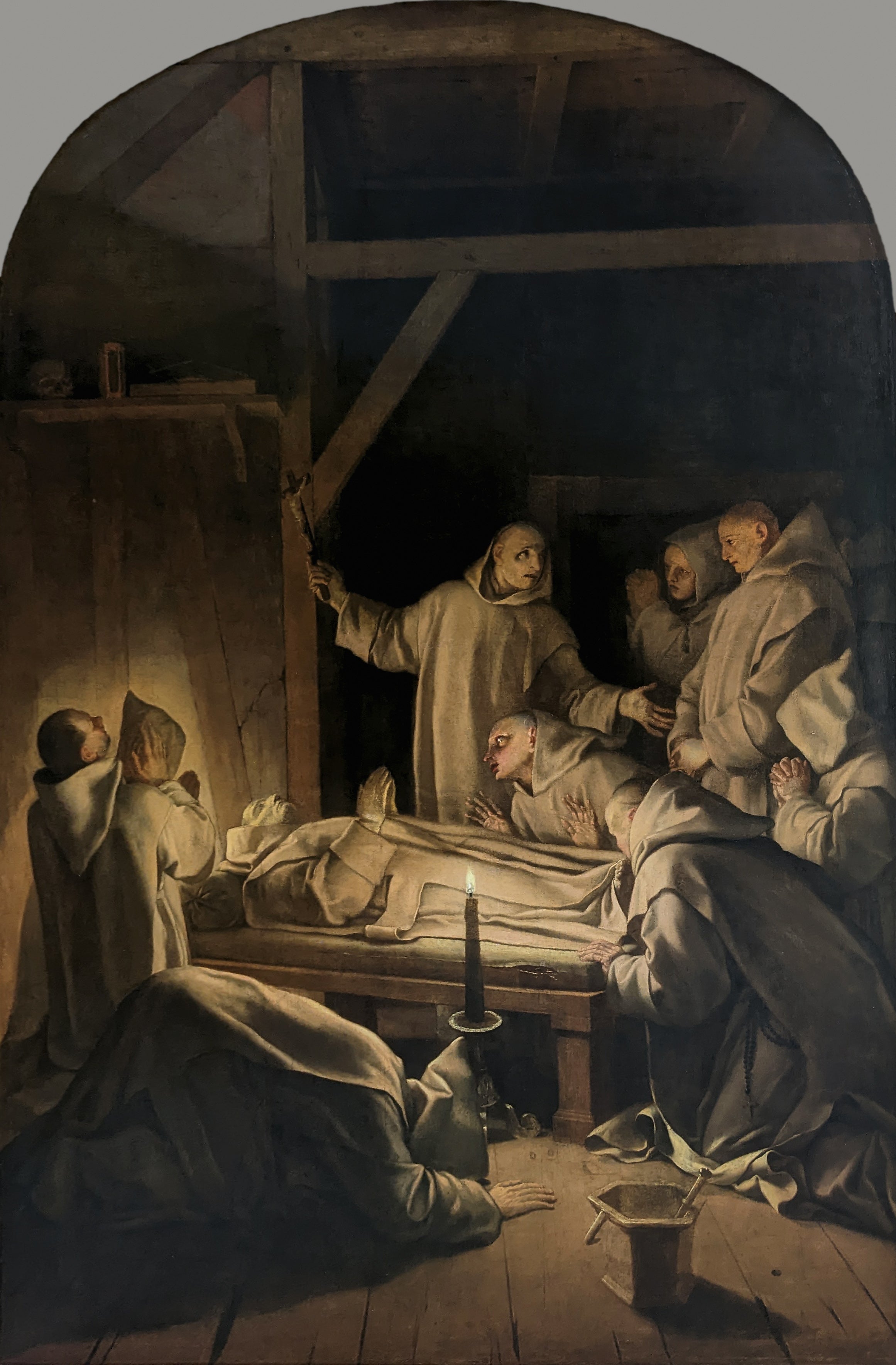 Mort de Saint Bruno - Eustache Le Sueur