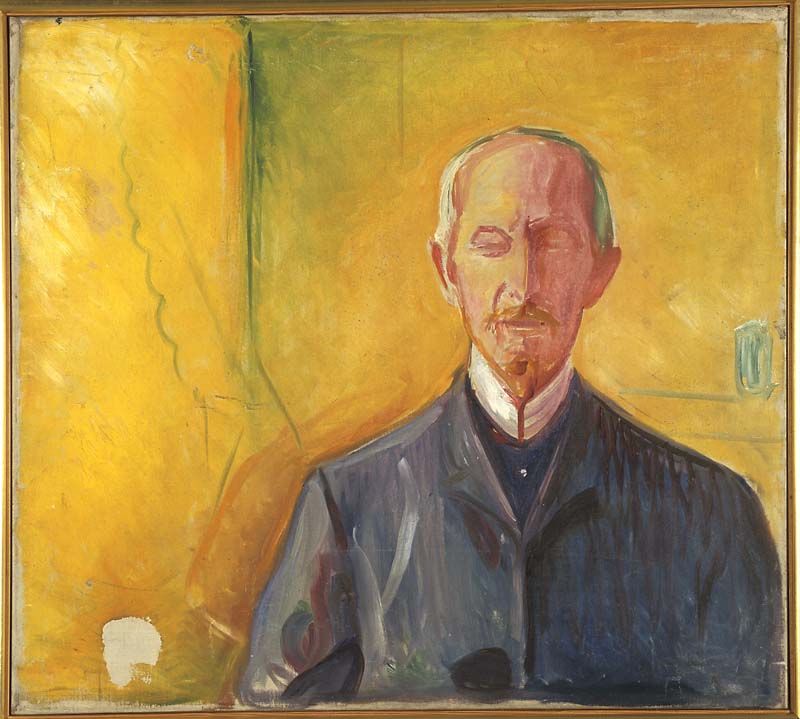 Reproduction du tableau « Albert Kollmann - Edvard Munch » par Alpha Reproduction en peinture à l’huile