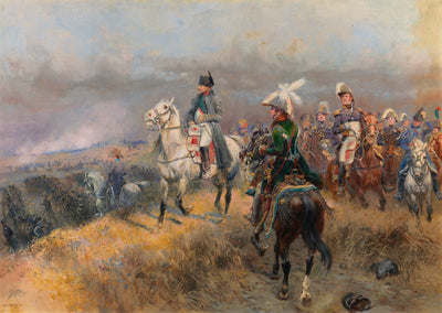 Napoléon et les troupes - Édouard Detaille - Alpha Reproduction
