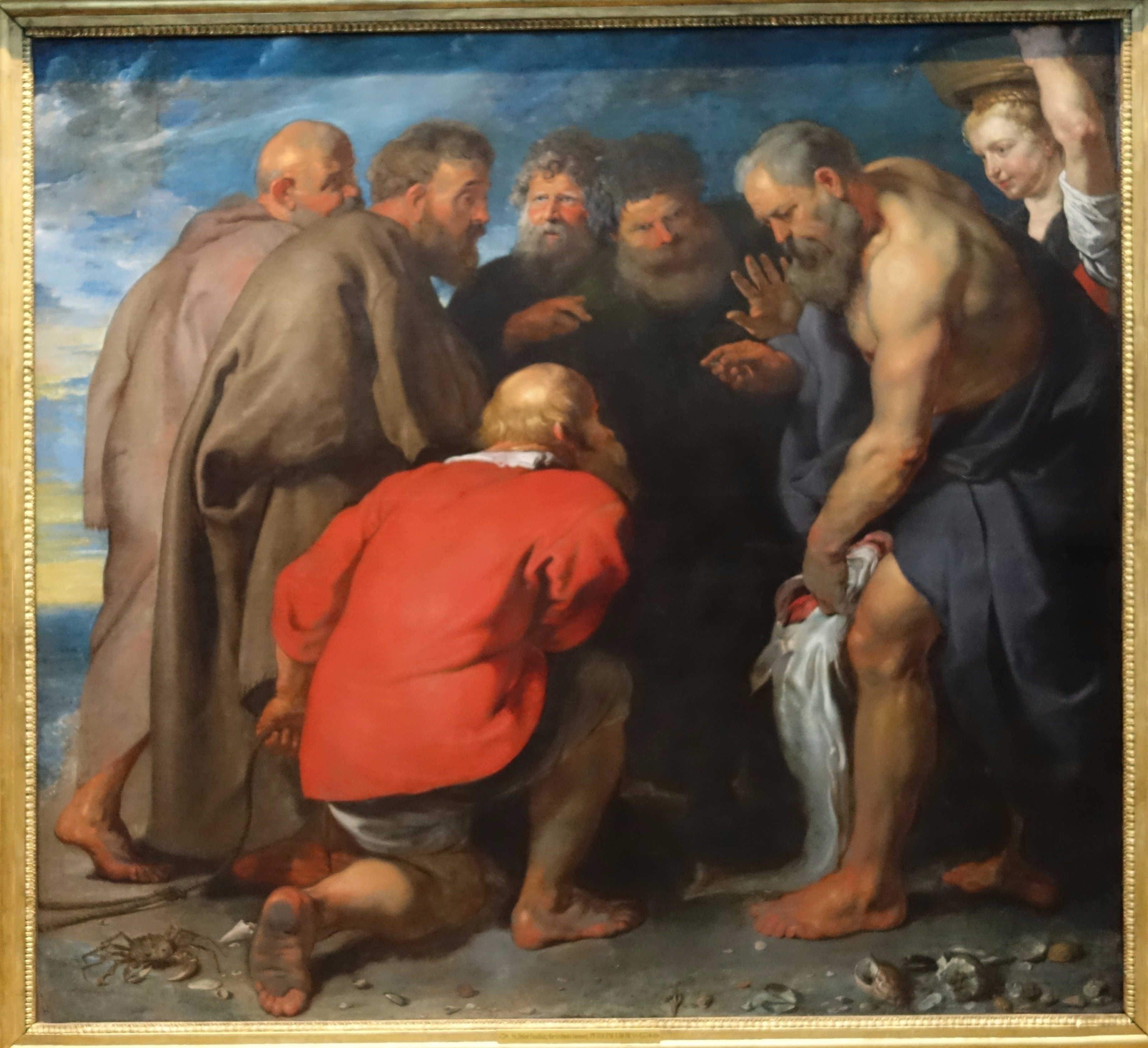 Saint Pierre trouvant l'argent du tribut - Peter Paul Rubens