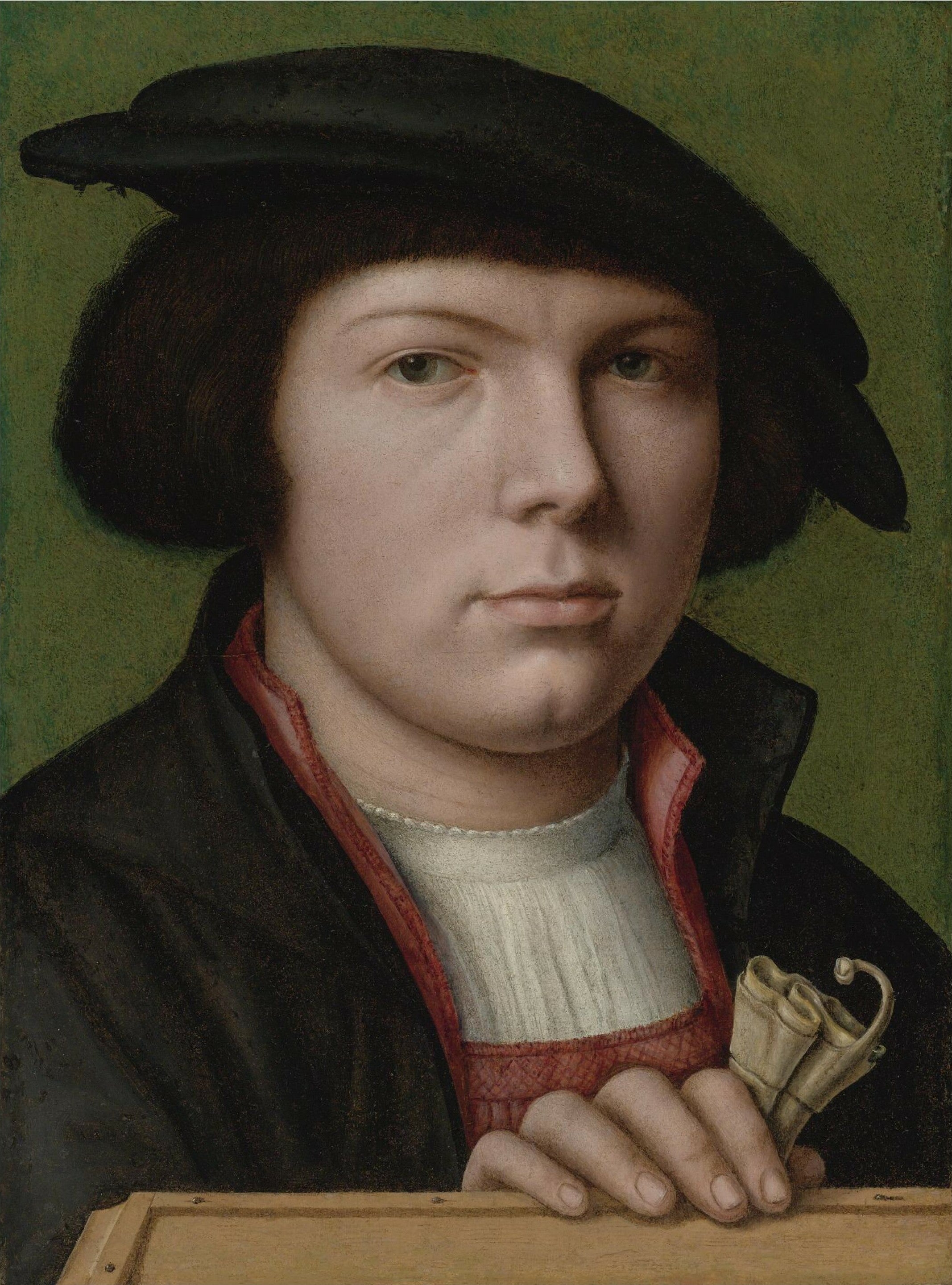 Portrait d'un jeune homme - Joos van Cleve