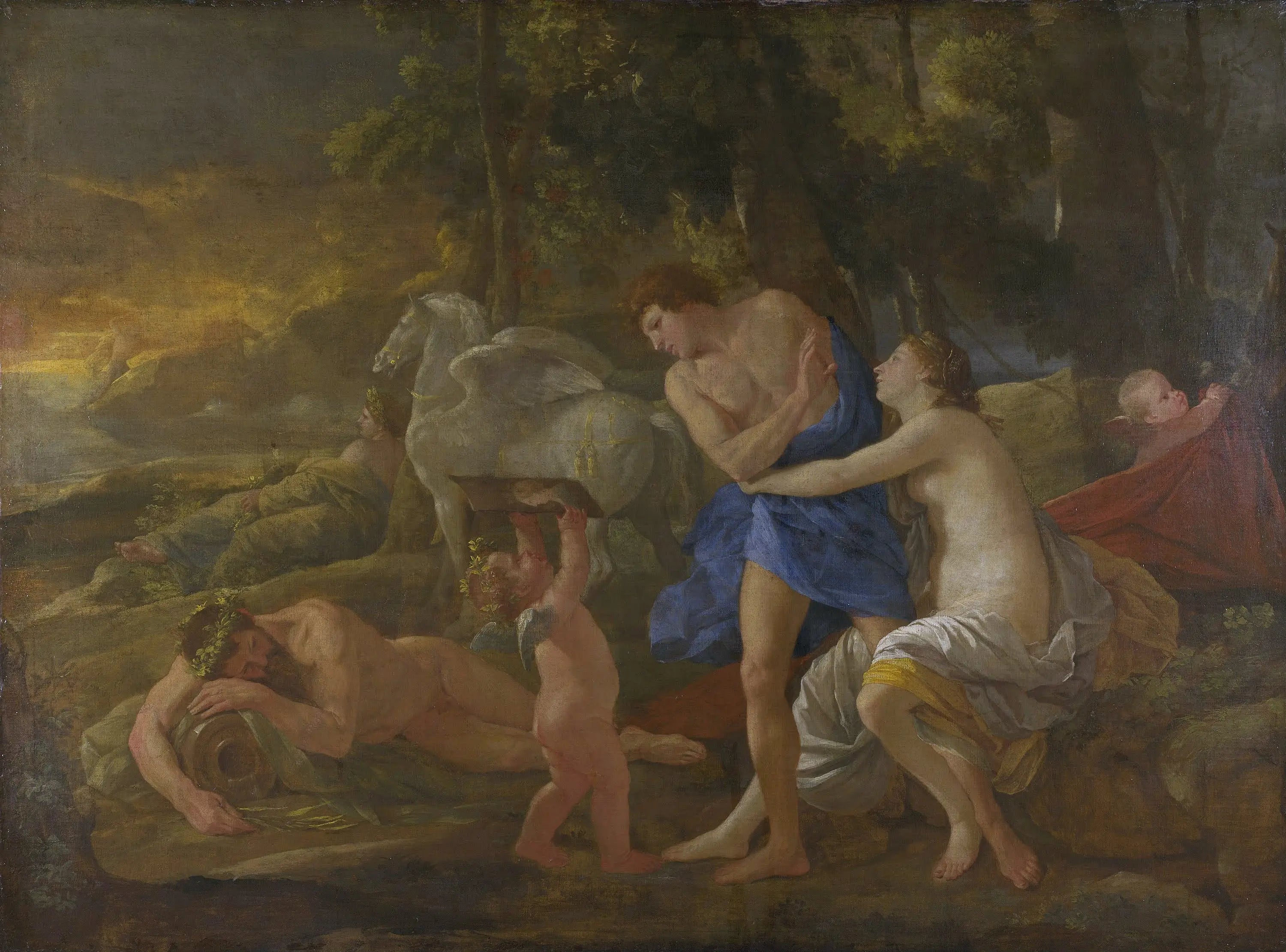 Céphale et Aurore - Nicolas Poussin - Alpha Reproduction