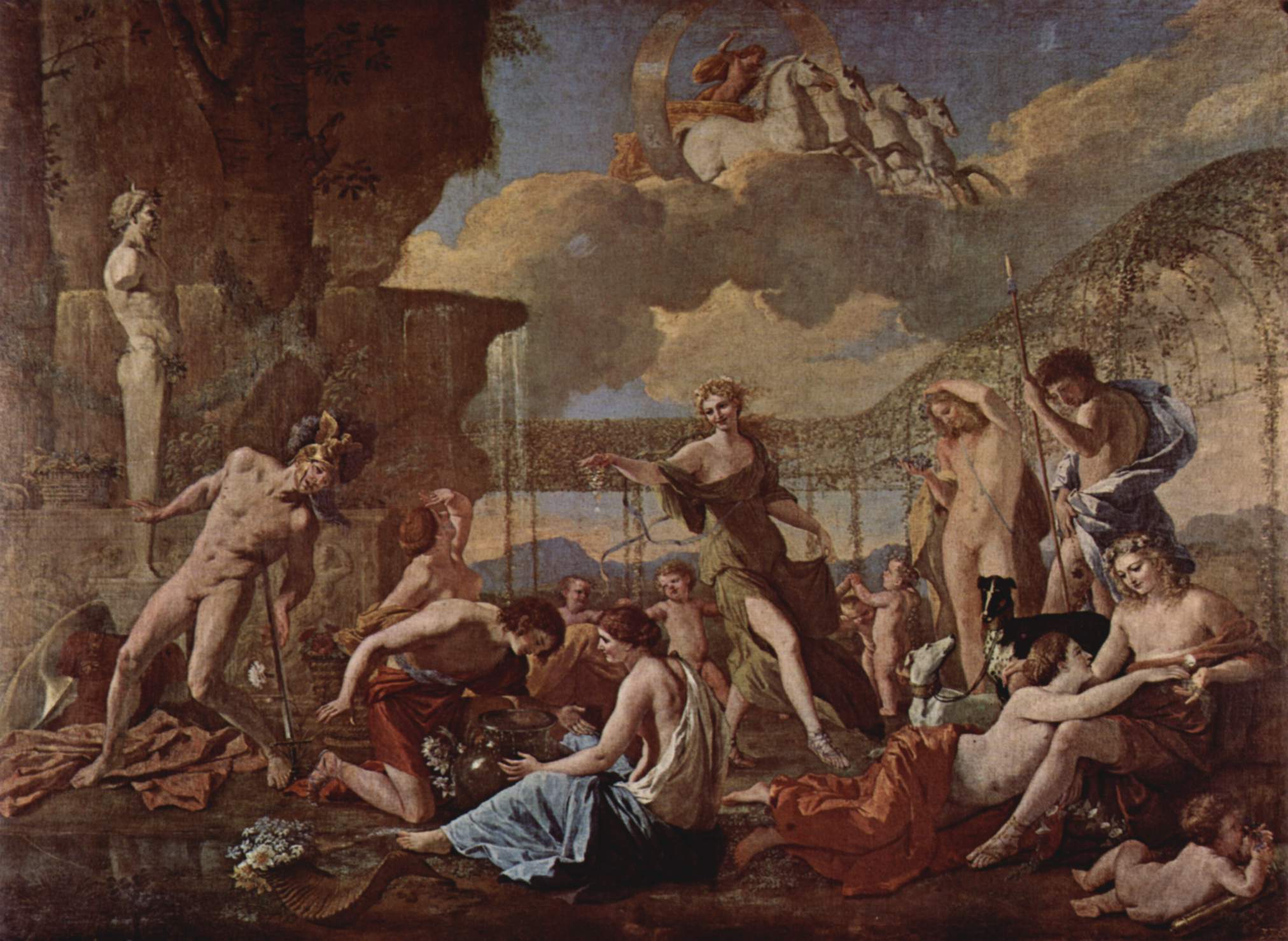 L'Empire de Flore - Nicolas Poussin