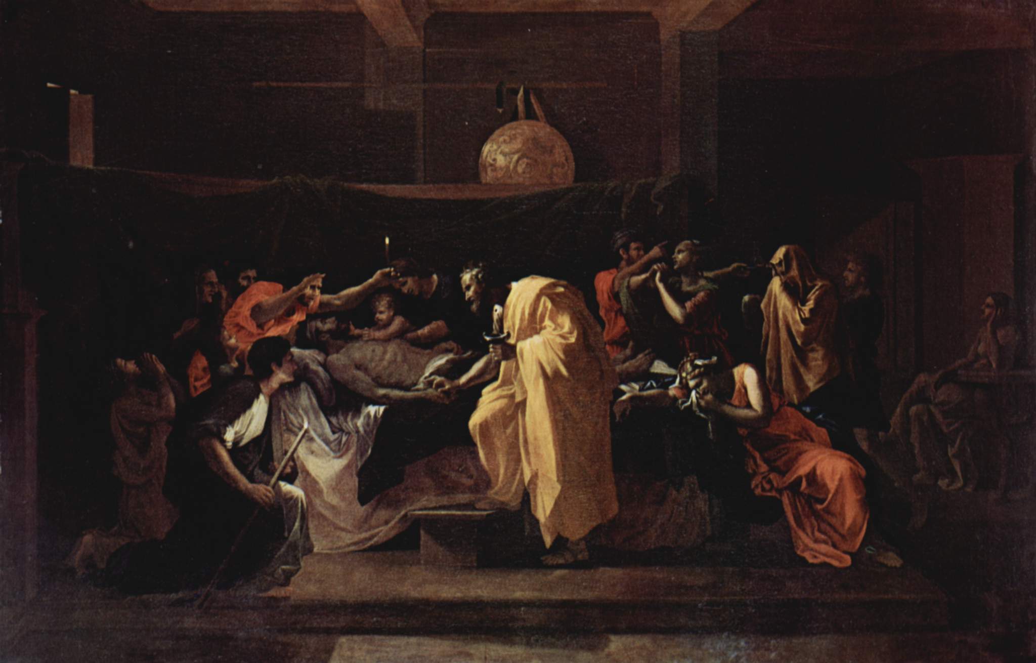 L'Extrême-Onction - Nicolas Poussin