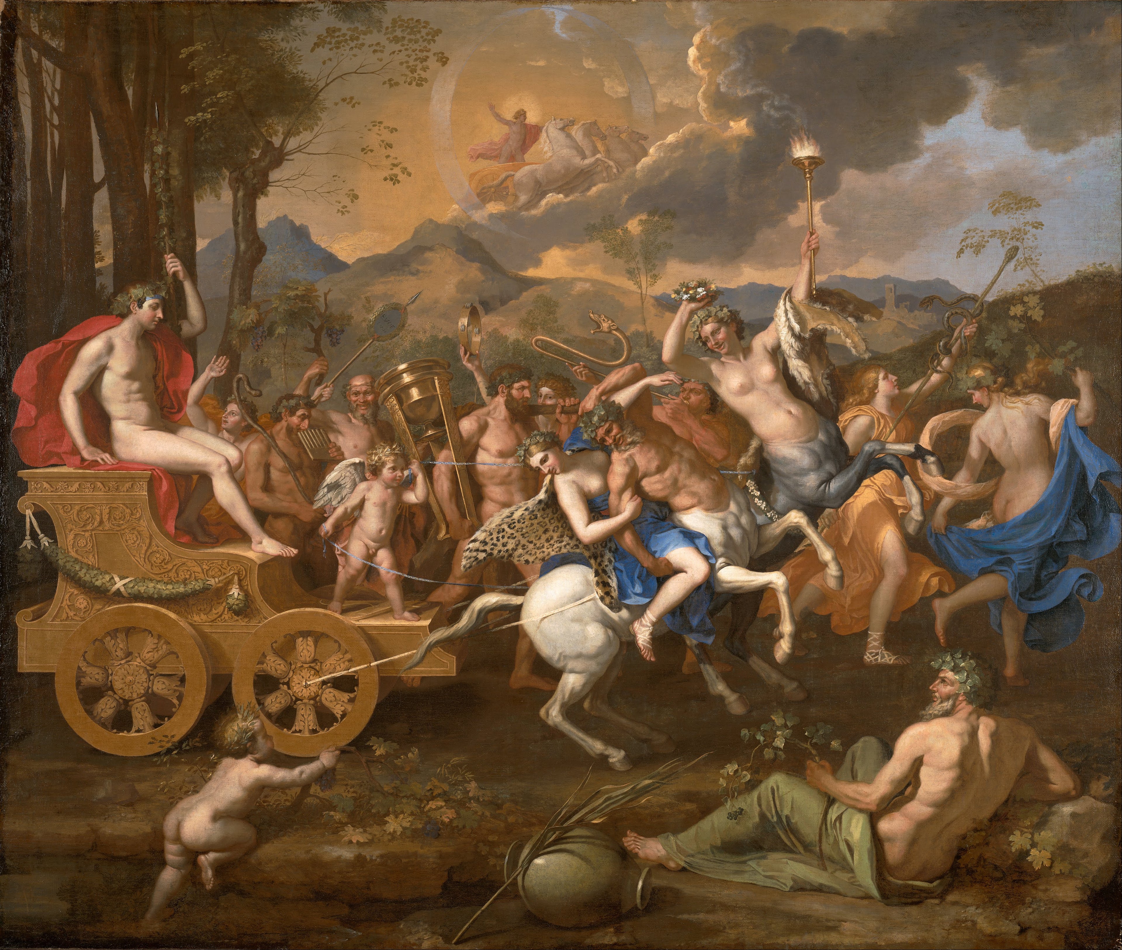 Le Triomphe de Bacchus - Nicolas Poussin