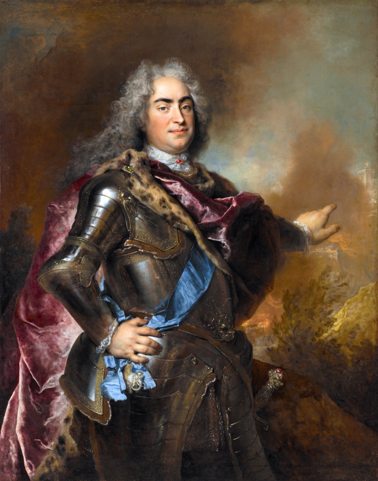 Auguste le Fort, électeur de Saxe et roi de Pologne - Nicolas de Largillière