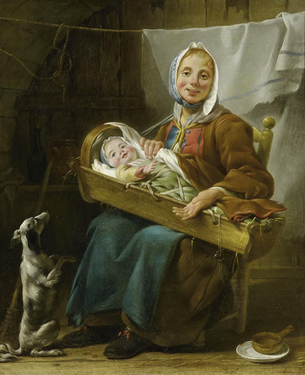 Une Savoyarde - Noël Hallé