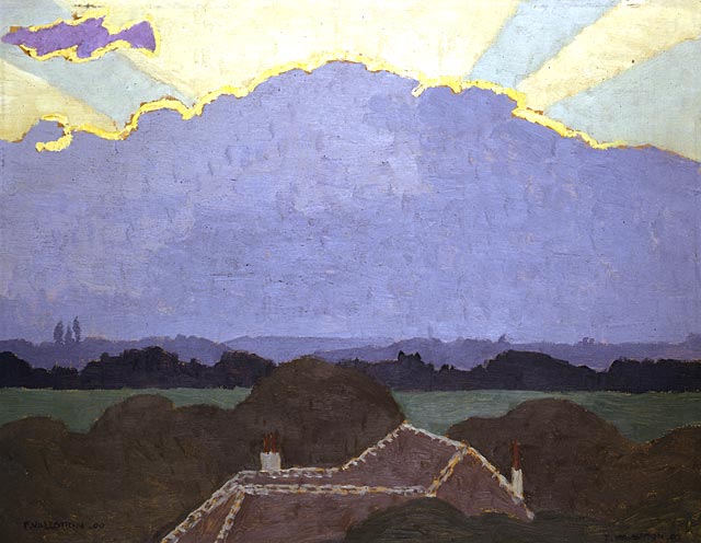 Nuage à Romanel - Félix Vallotton