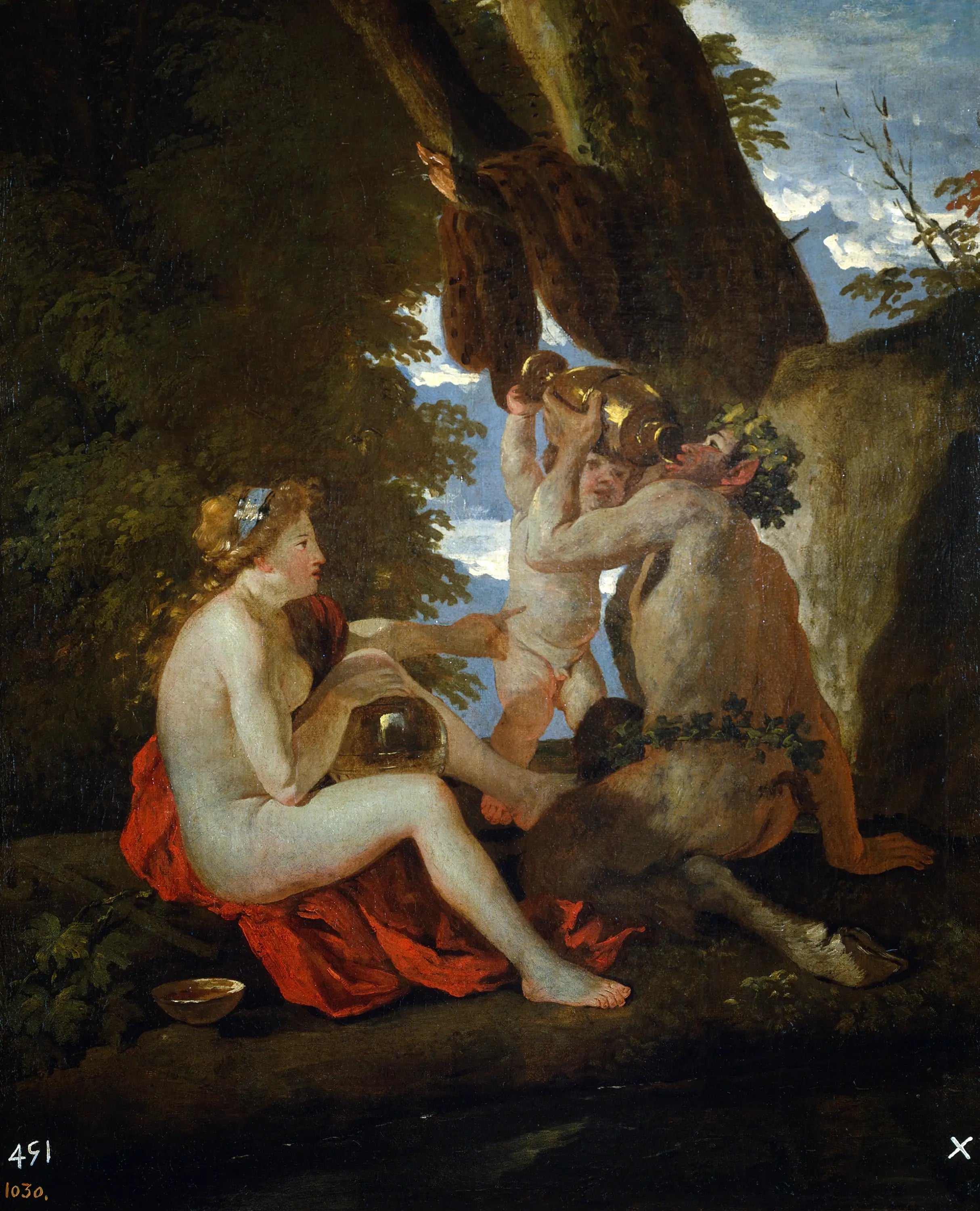 Scène bachique - Nicolas Poussin - Alpha Reproduction