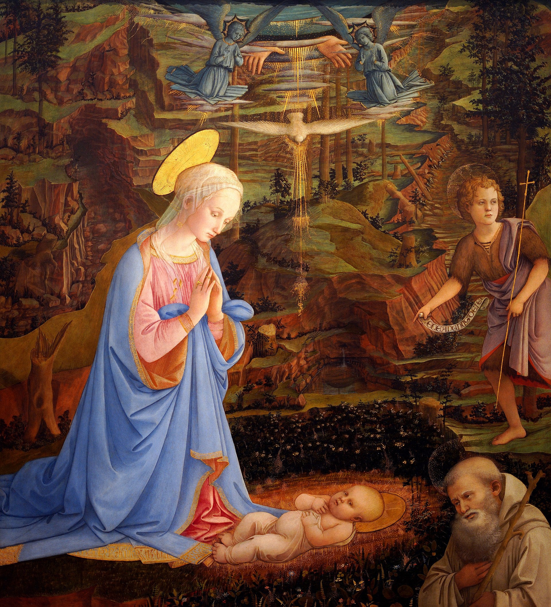 Adoration Camaldoli - Fra Filippo Lippi