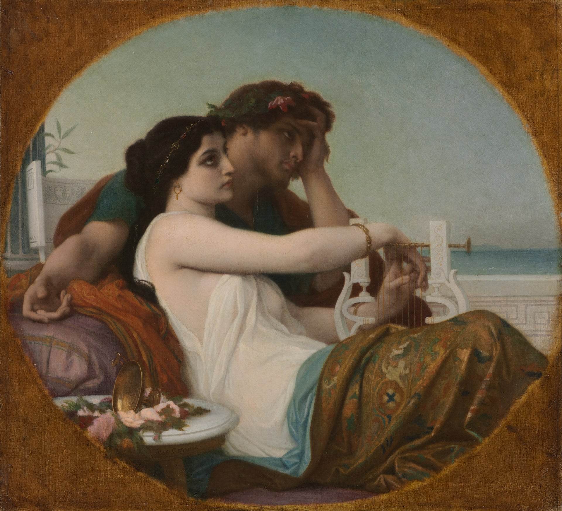 Aglaé et Boniface - Alexandre Cabanel