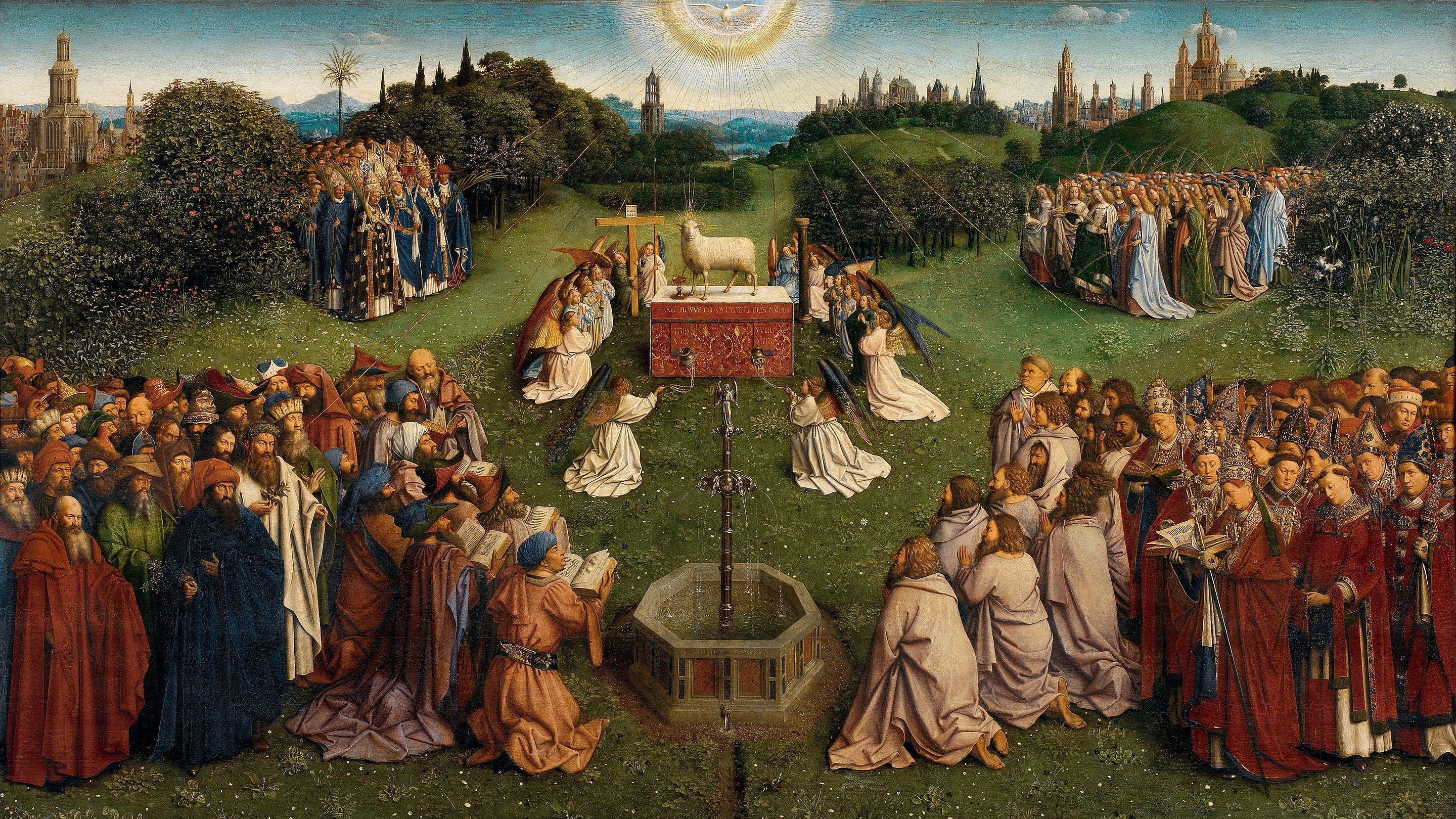 Agneau mystique - Jan van Eyck