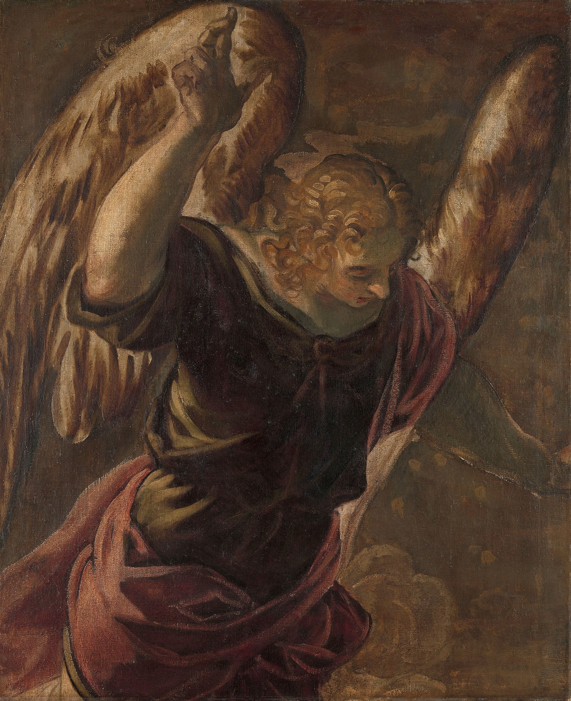 Ange de l'Annonciation - Jacopo Tintoretto