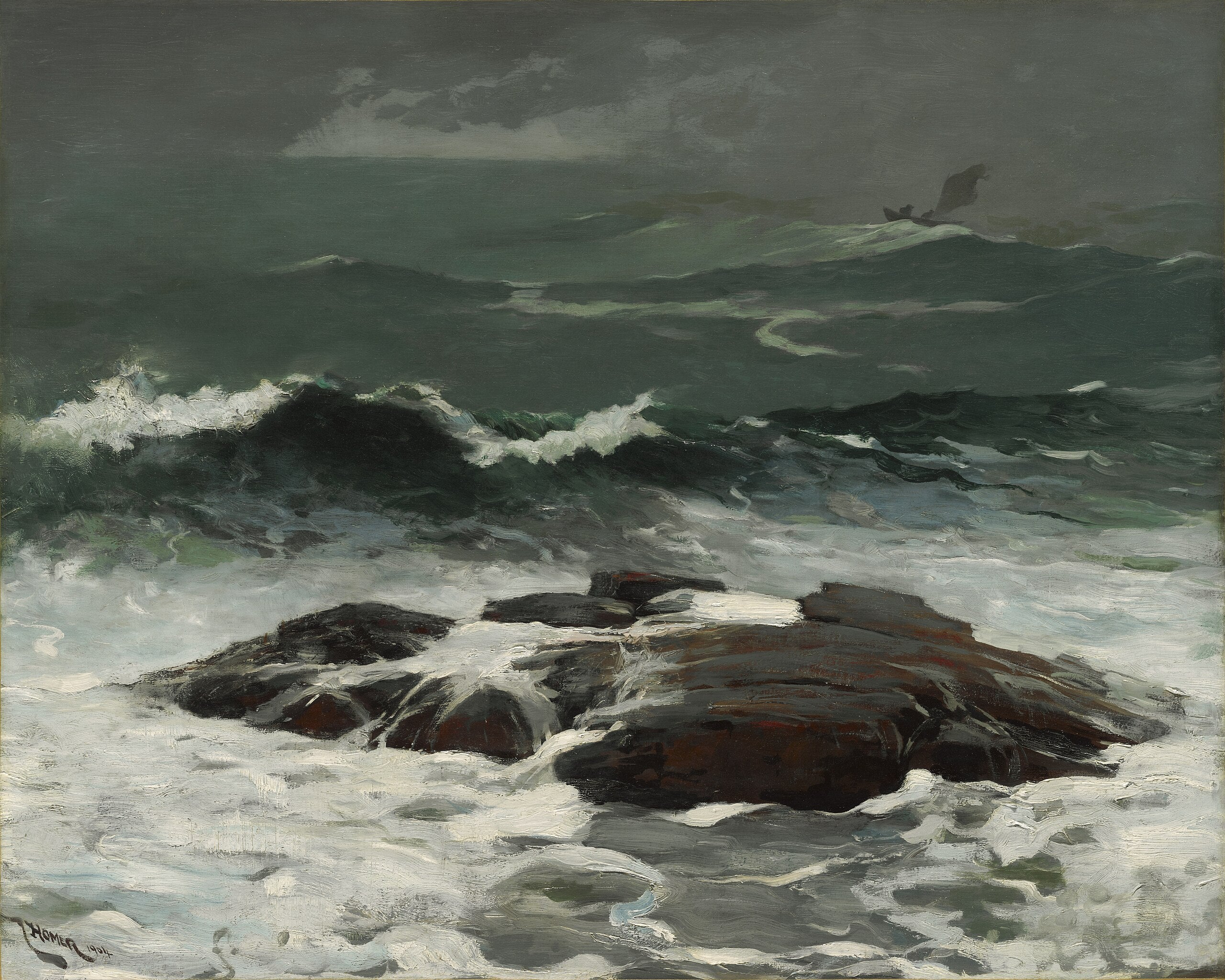Averse d'été - Winslow Homer