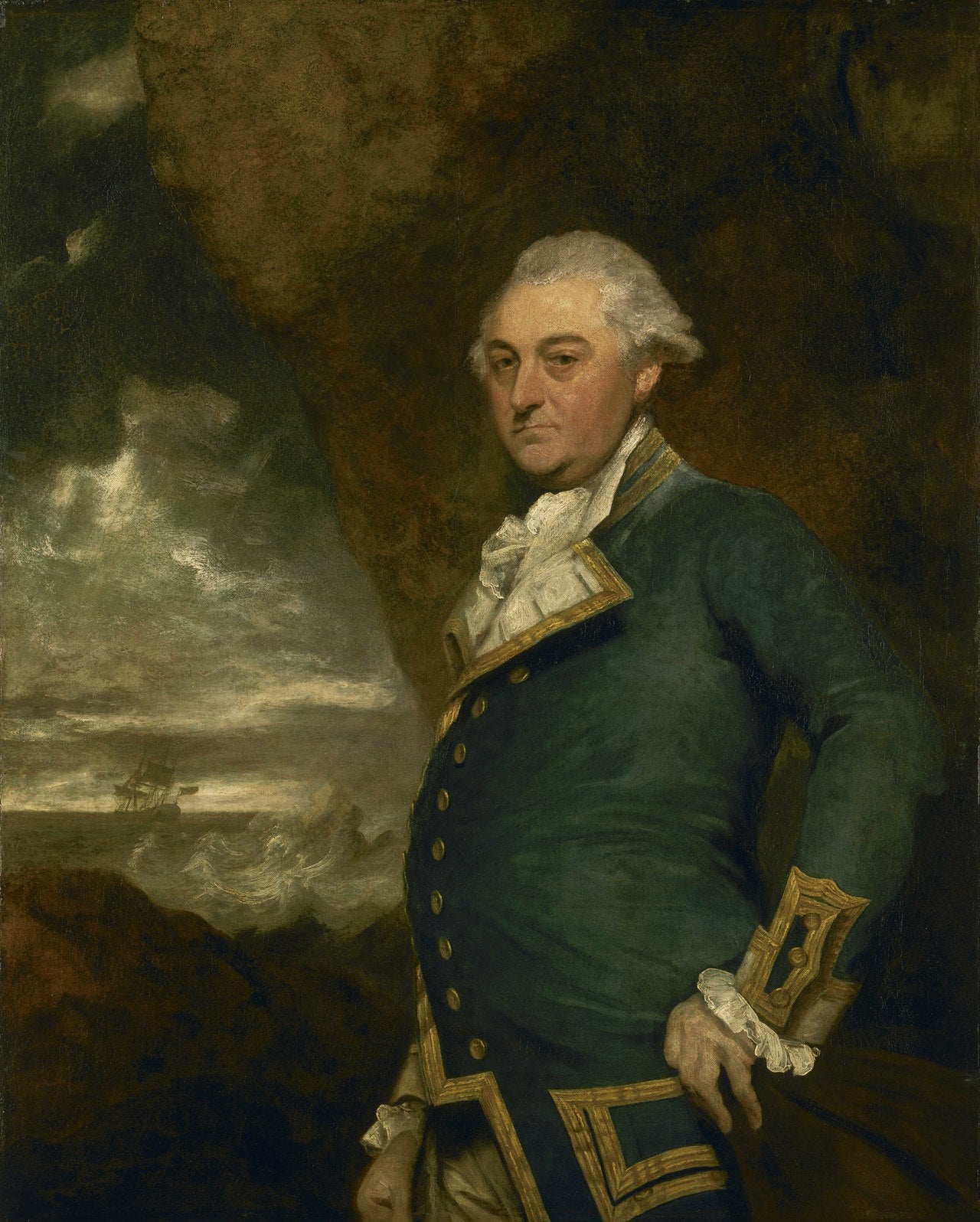 Capitaine John Gell, 1740-1805 - Joshua Reynolds