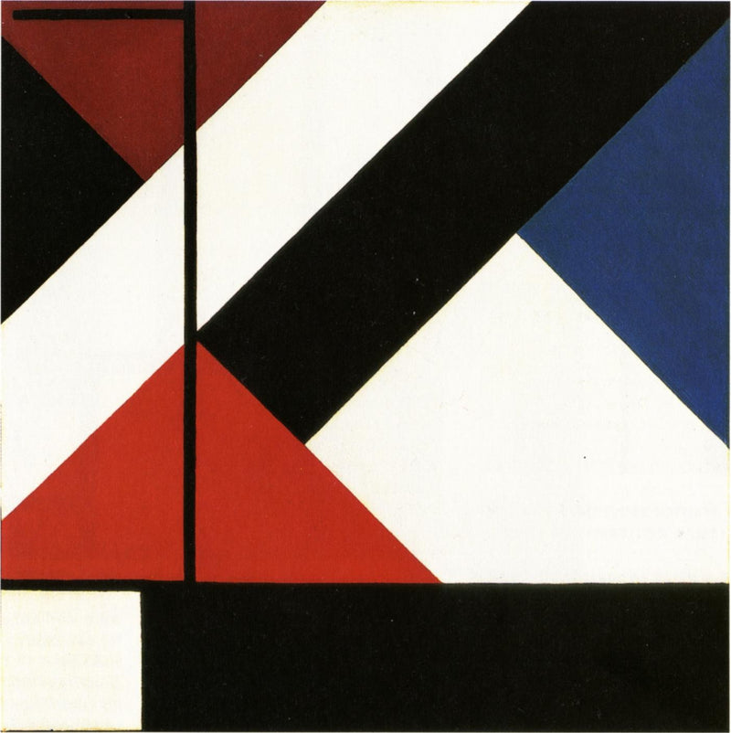 Contre-composition simultanée - Theo van Doesburg
