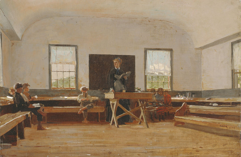 École de campagne - Winslow Homer