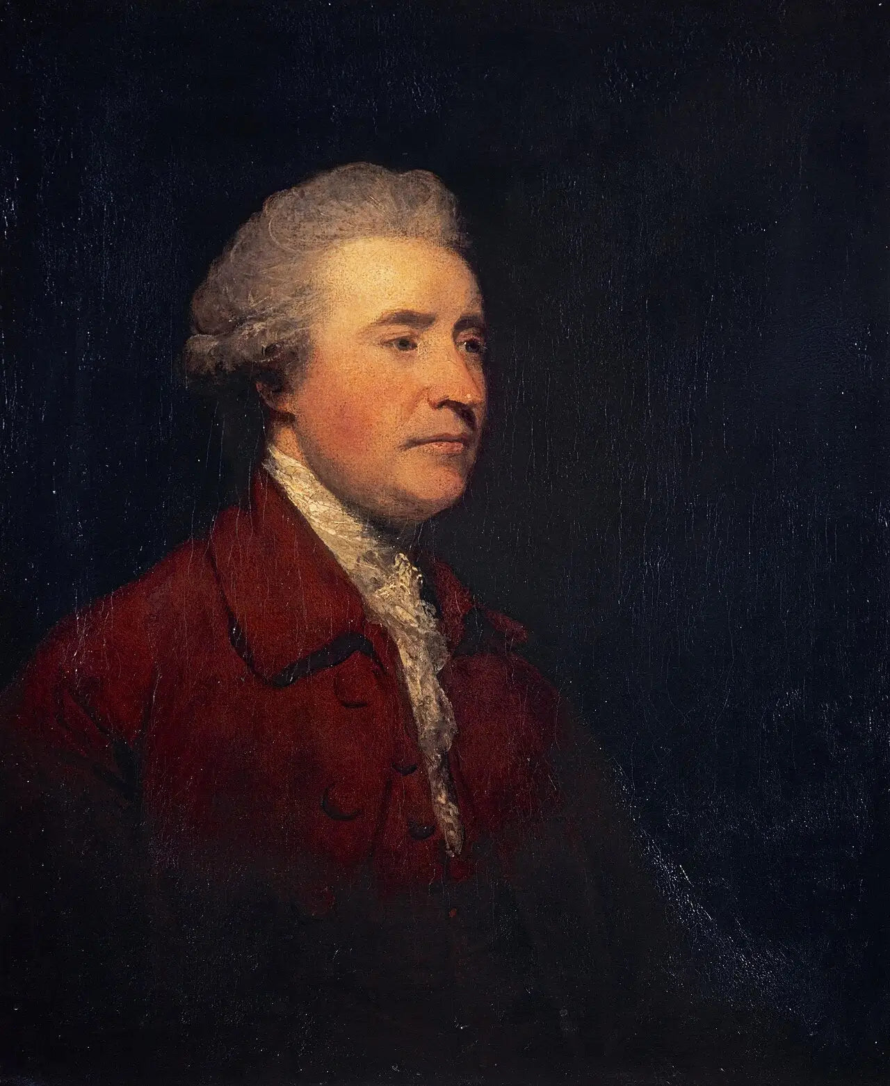 Edmund Burke 1729 - 1797. Homme d’État orateur et auteur - Joshua Reynolds - Alpha Reproduction