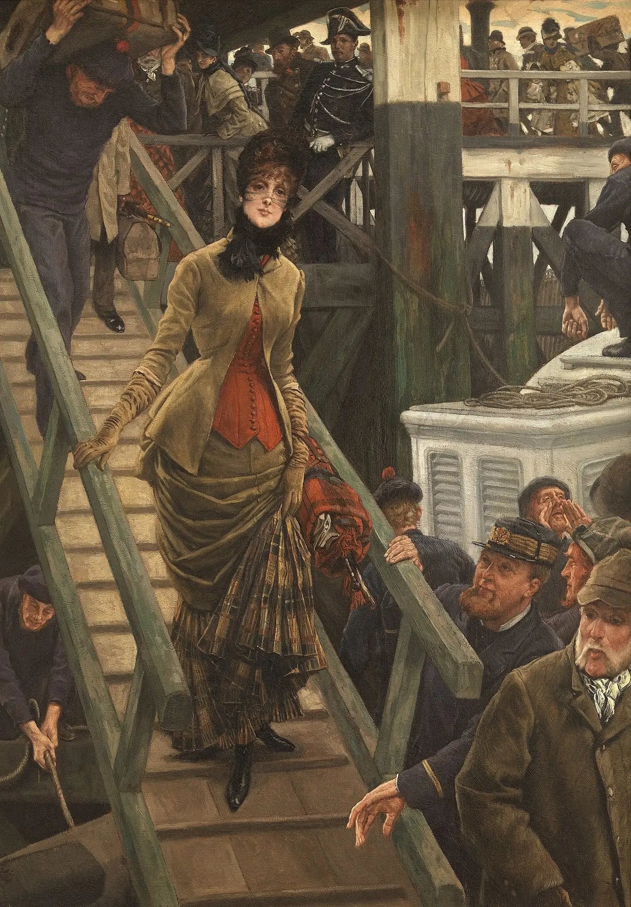 Embarquement à Calais - James Tissot - Alpha Reproduction