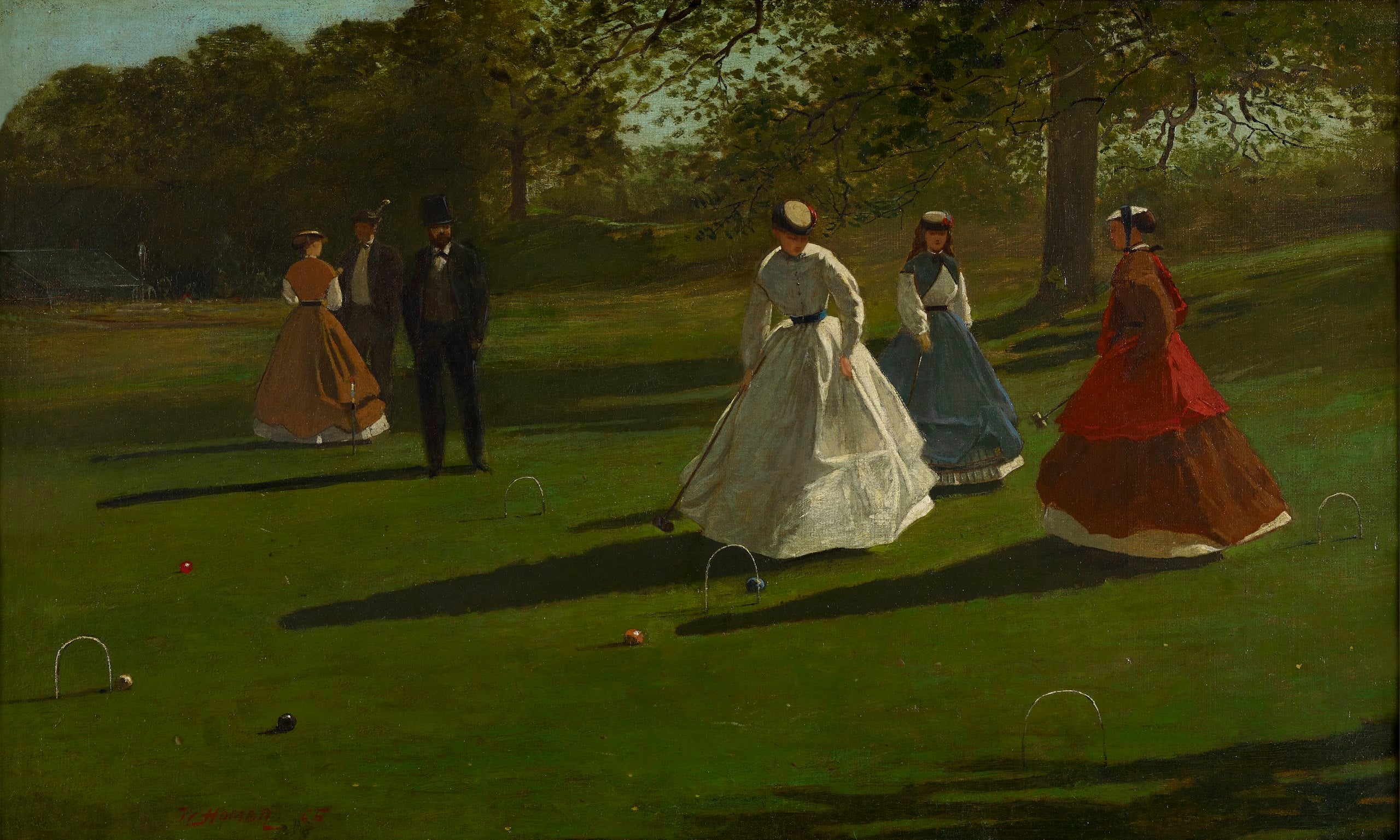 Joueurs de croquet - Winslow Homer