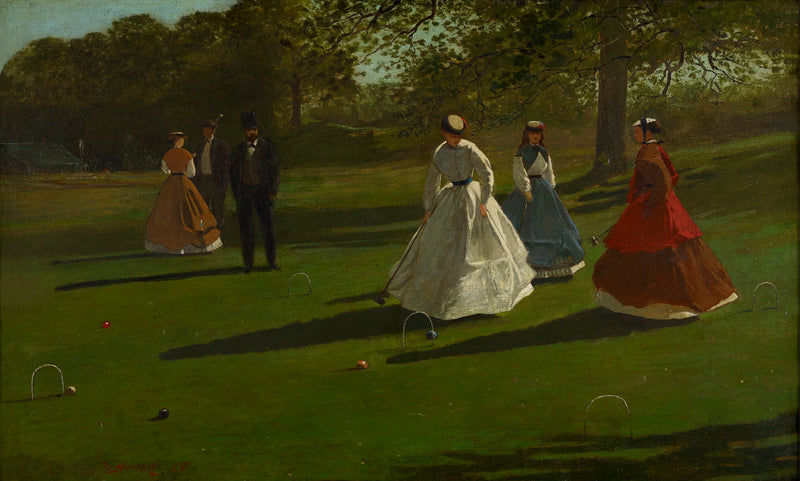 Joueurs de croquet - Winslow Homer
