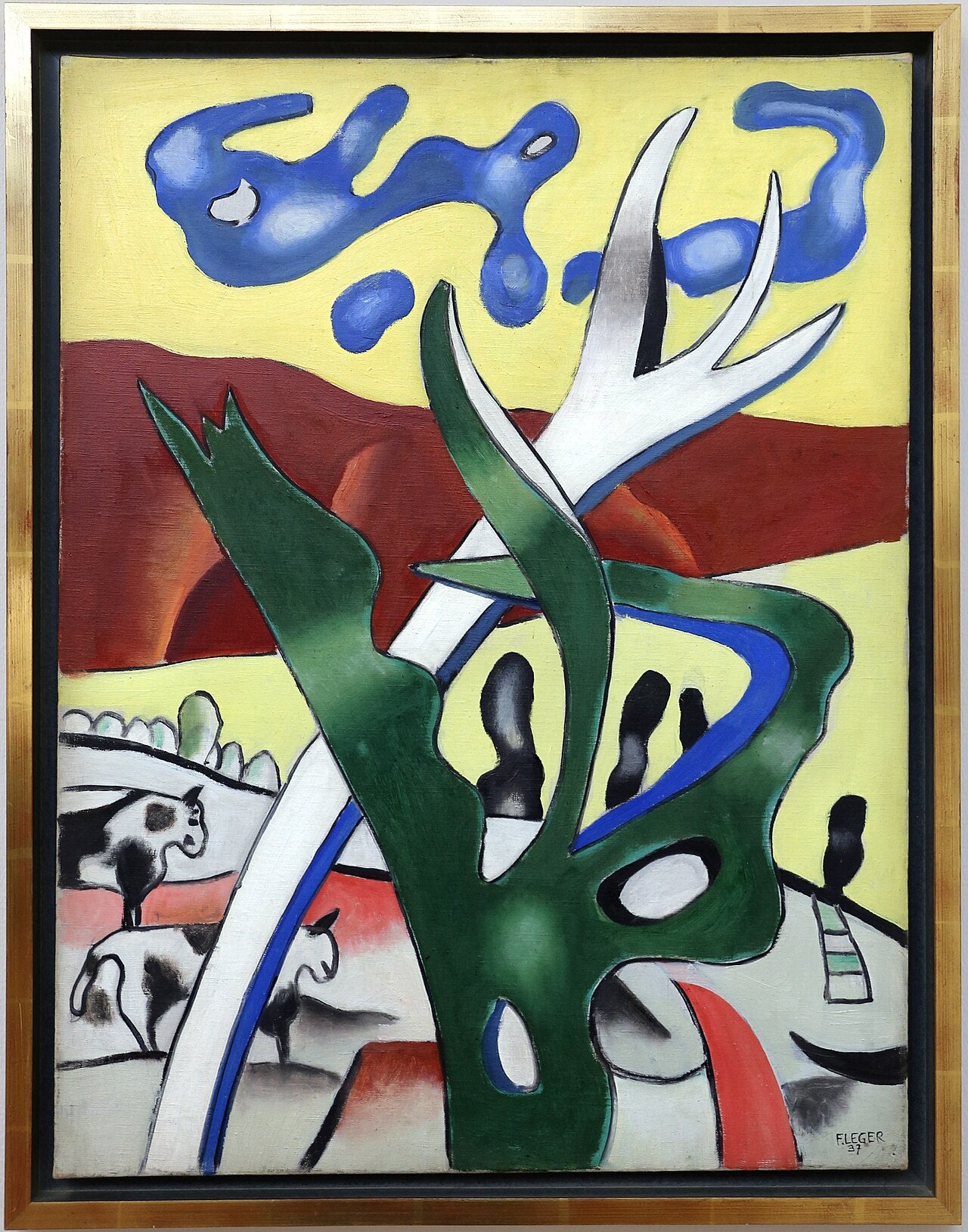 L'Arbre vert - Fernand Léger