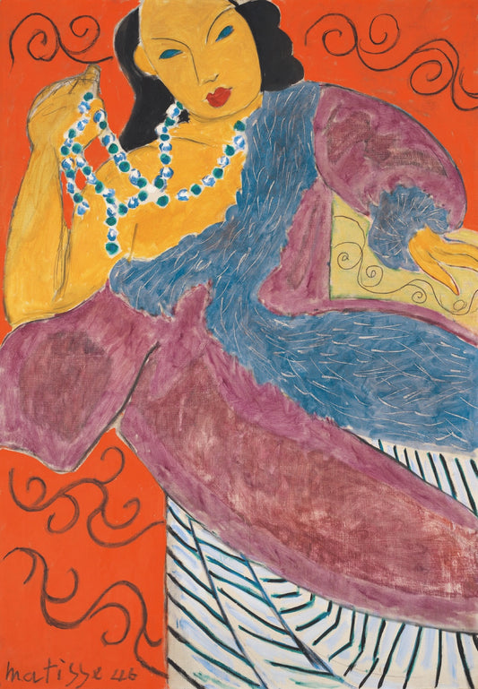 Reproduction du tableau « L'Asie - Henri Matisse » par Alpha Reproduction en peinture à l’huile