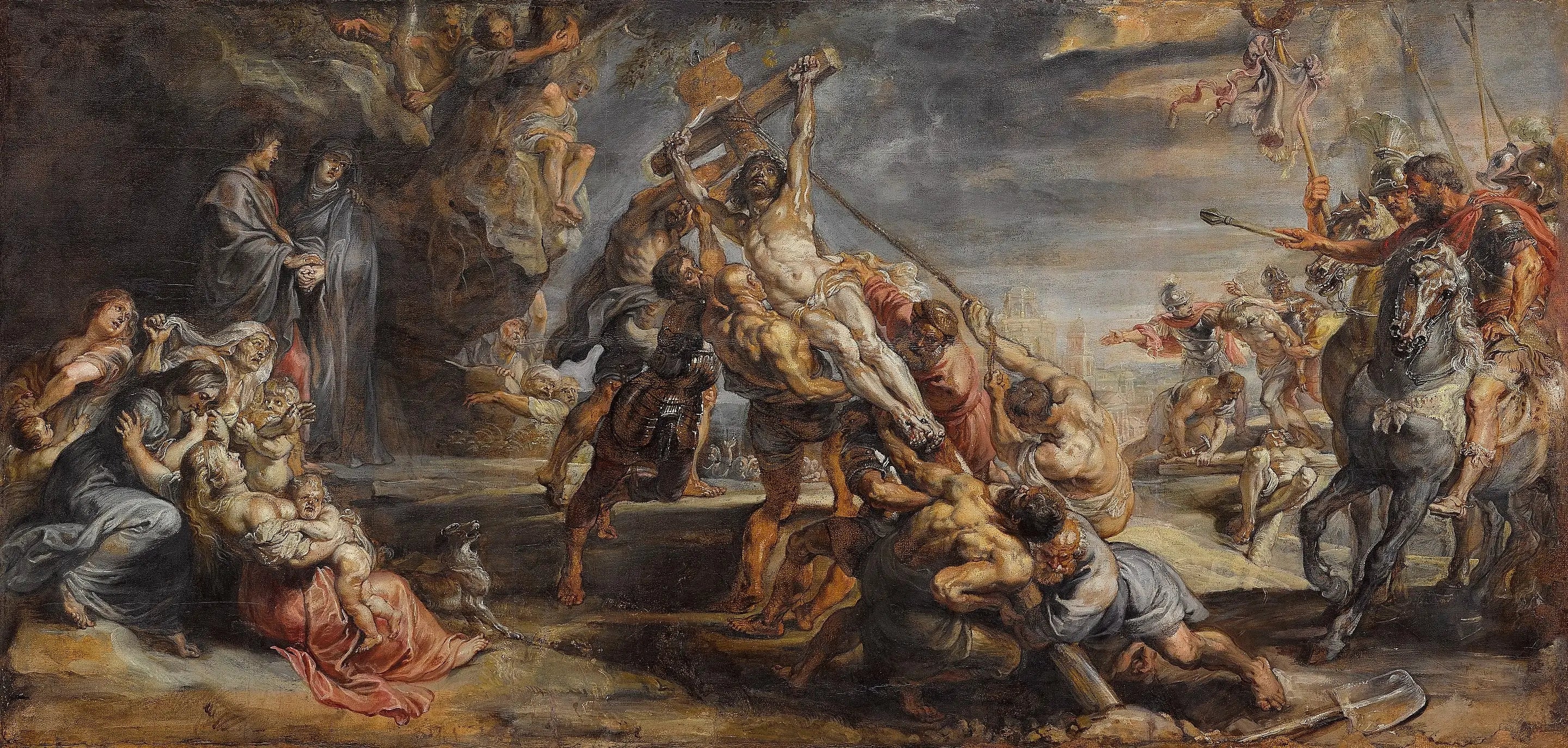 L’Érection de la Croix - Peter Paul Rubens - Alpha Reproduction