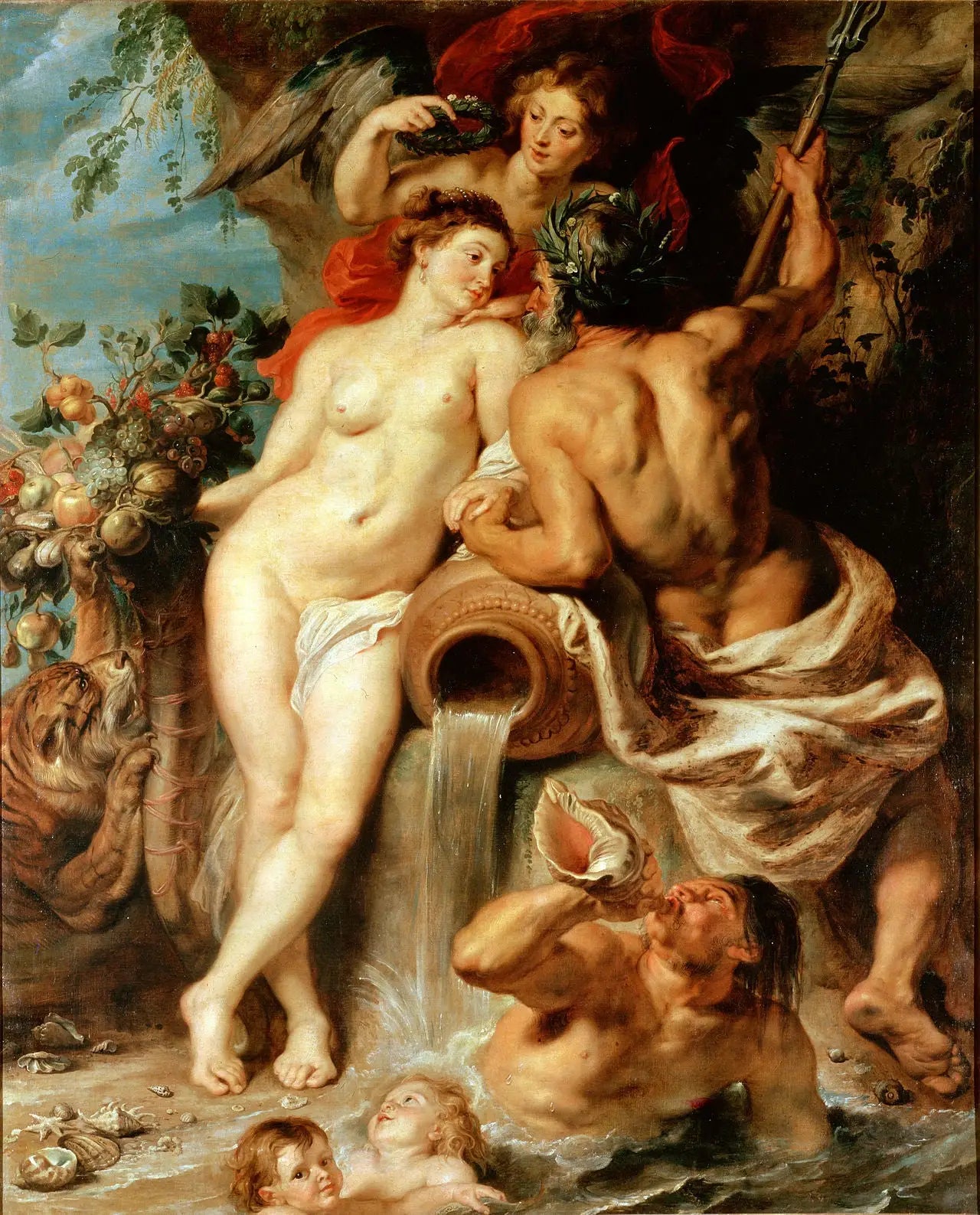 L’Union de la Terre et de l’Eau - Peter Paul Rubens - Alpha Reproduction