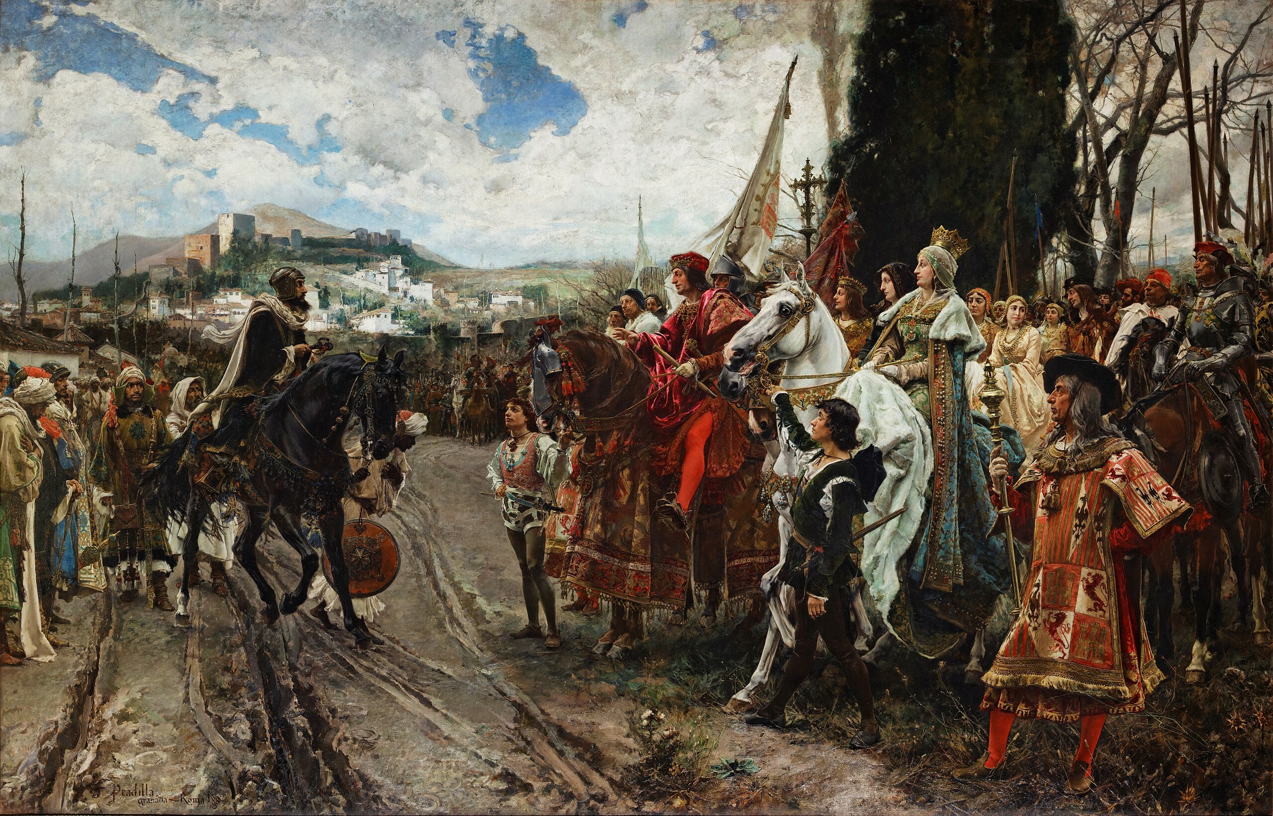 L'abandon de Granada - Francisco Pradilla y Ortiz