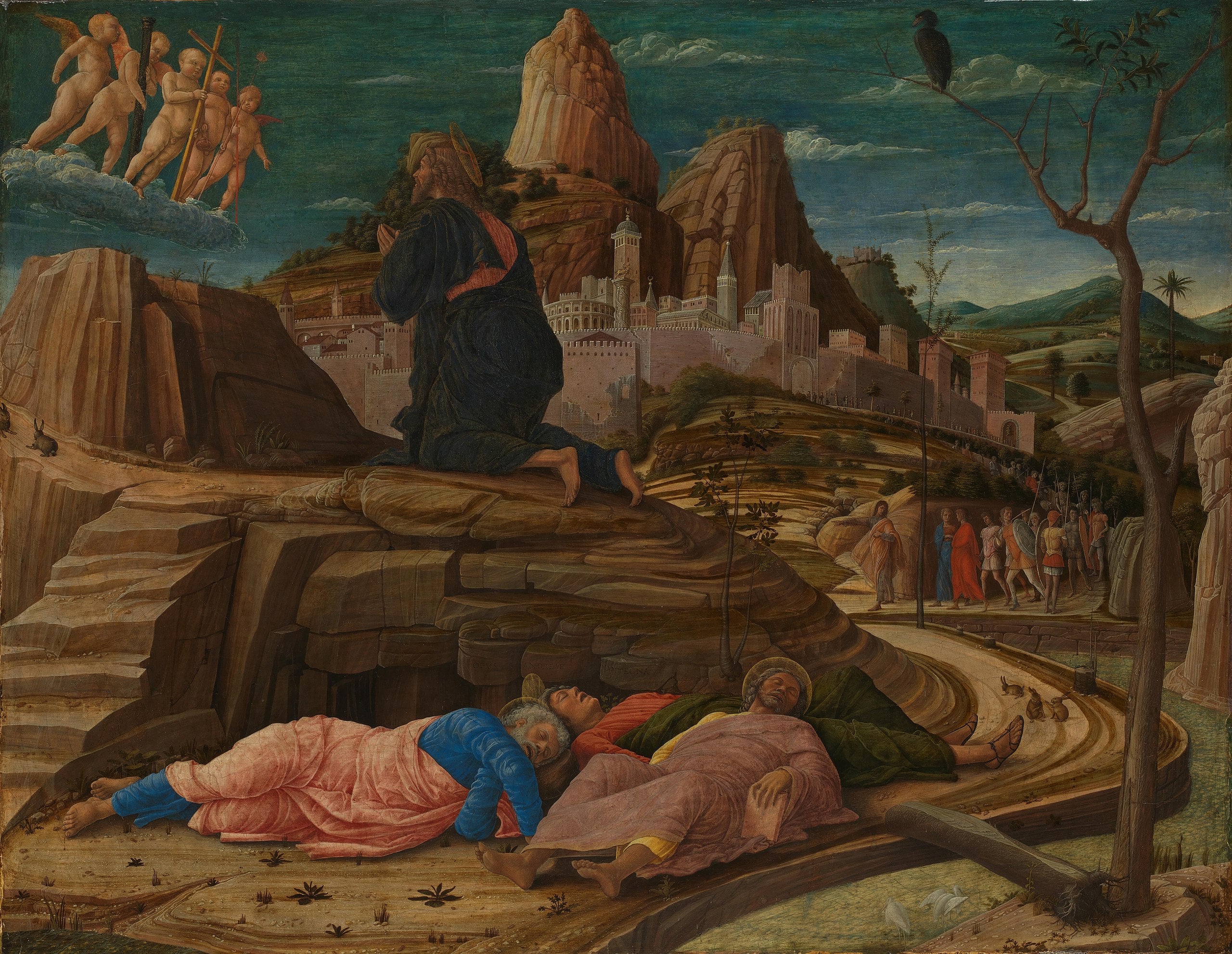 L'agonie dans le jardin - Andrea Mantegna