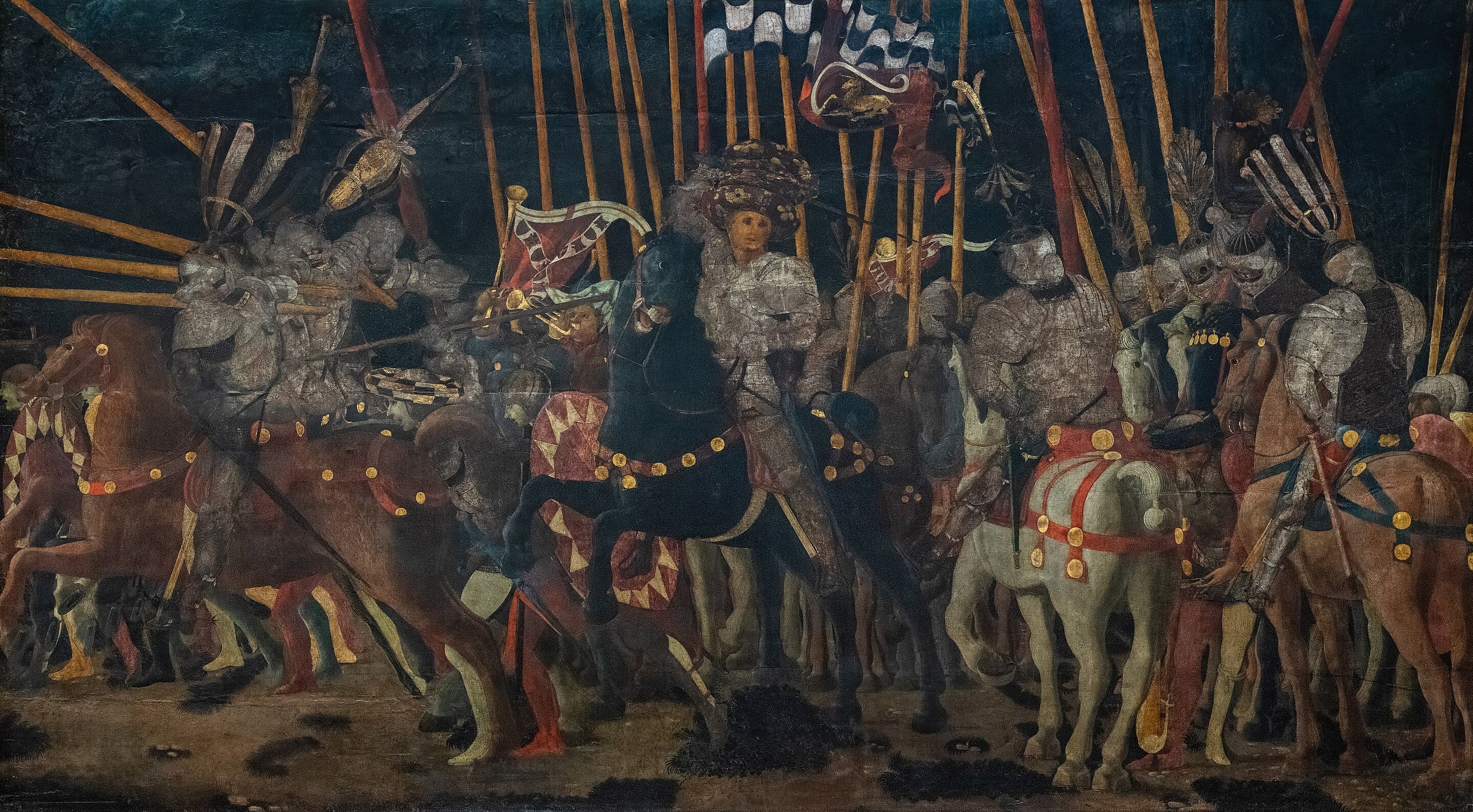 La Contre-Attaque de Micheletto Attendolo da Cotignola - Paolo Uccello