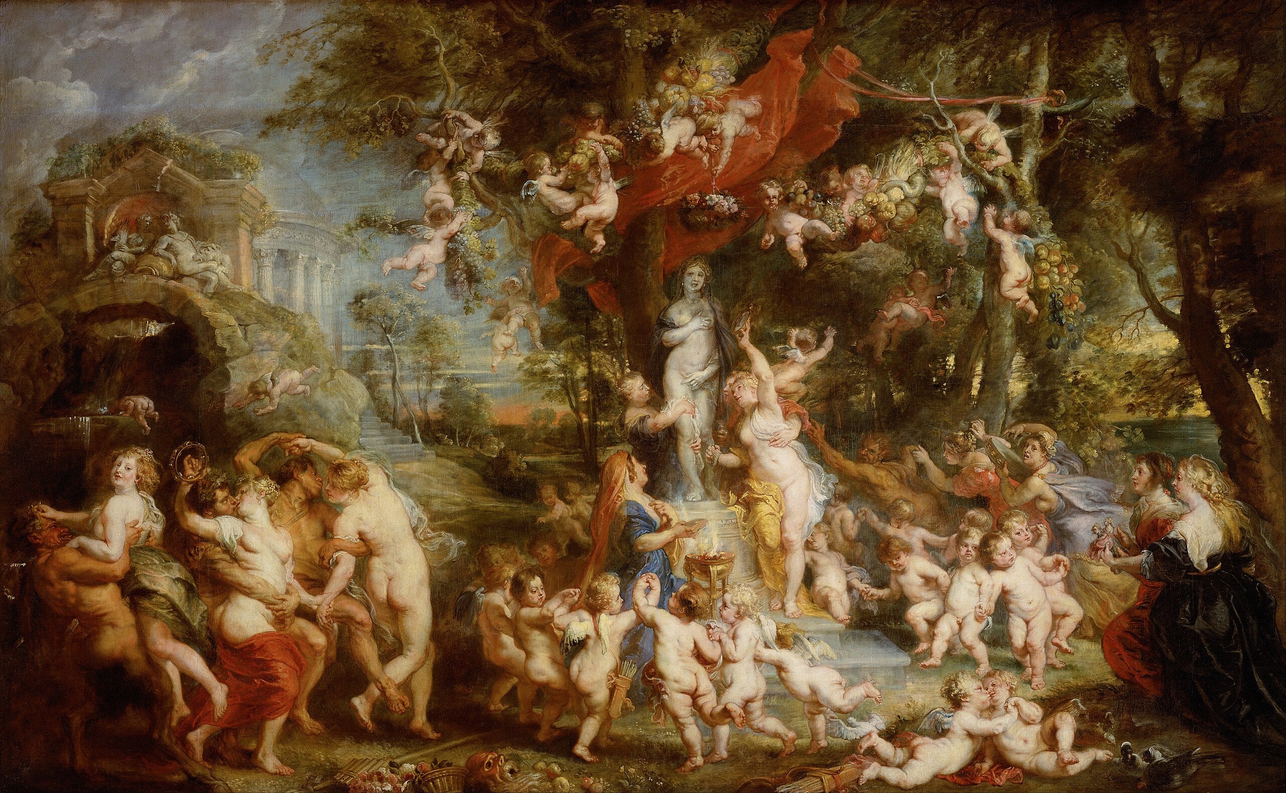 La Fête de Vénus - Peter Paul Rubens