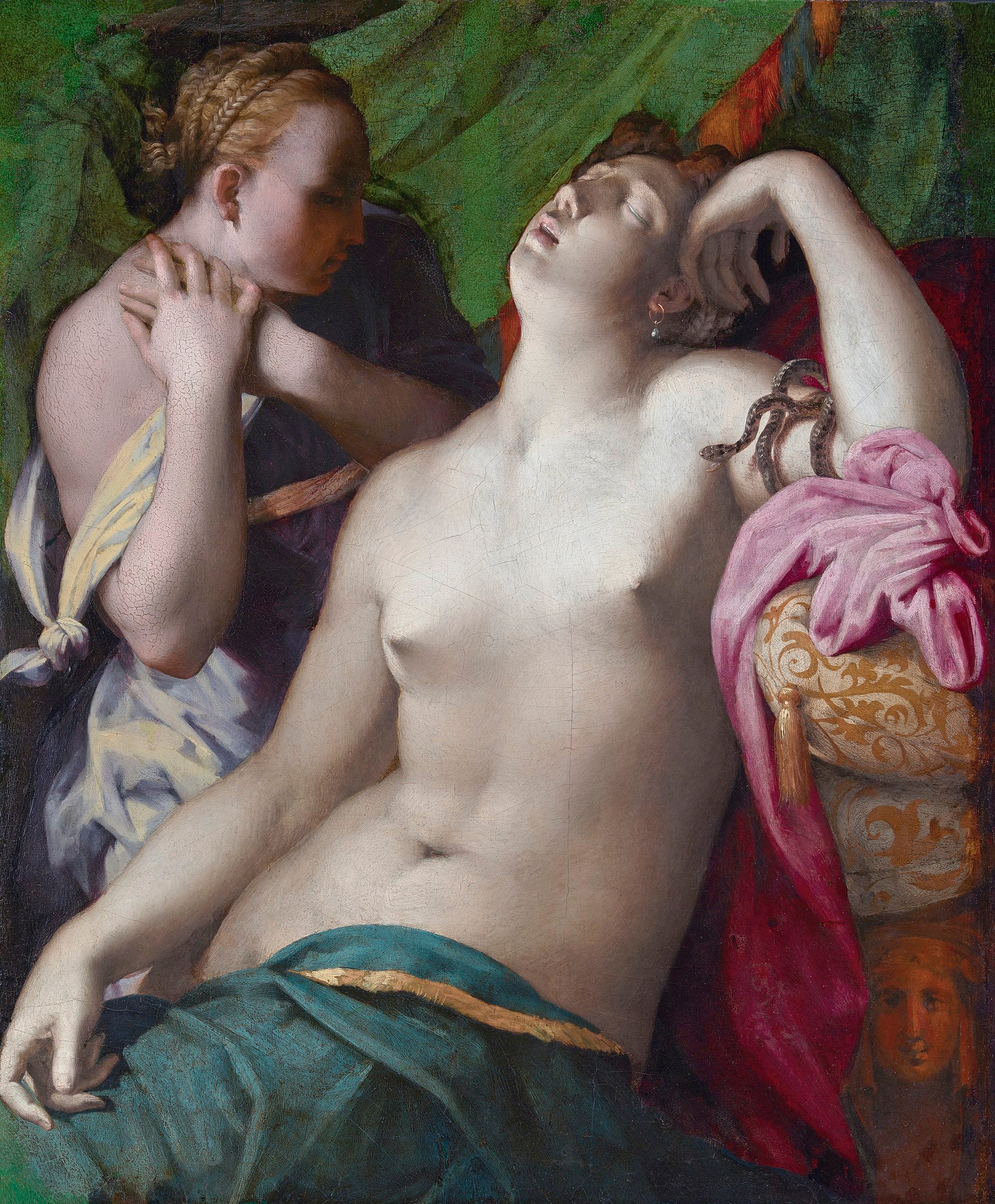 La Mort de Cléopâtre - Rosso Fiorentino