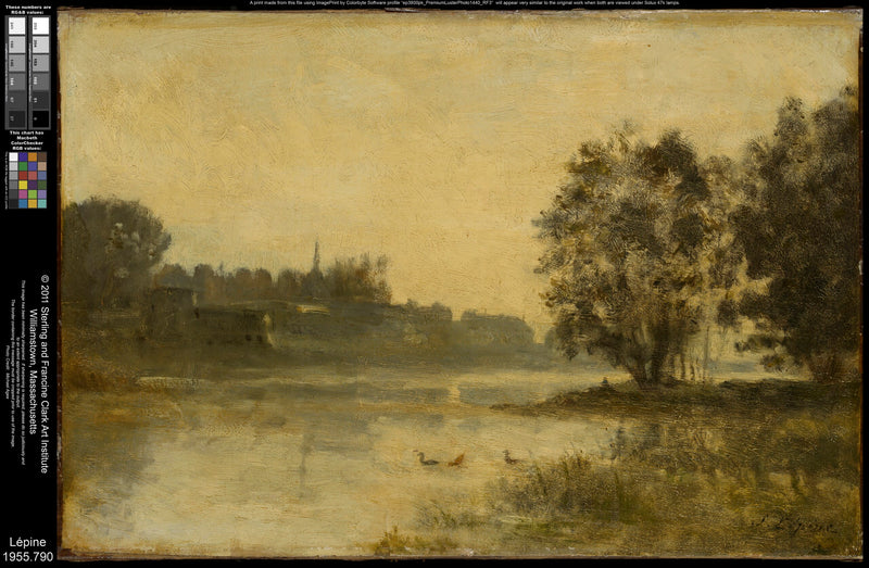 הסיין ב-Conflans-Sainte-Honorine - סטניסלס ליפין