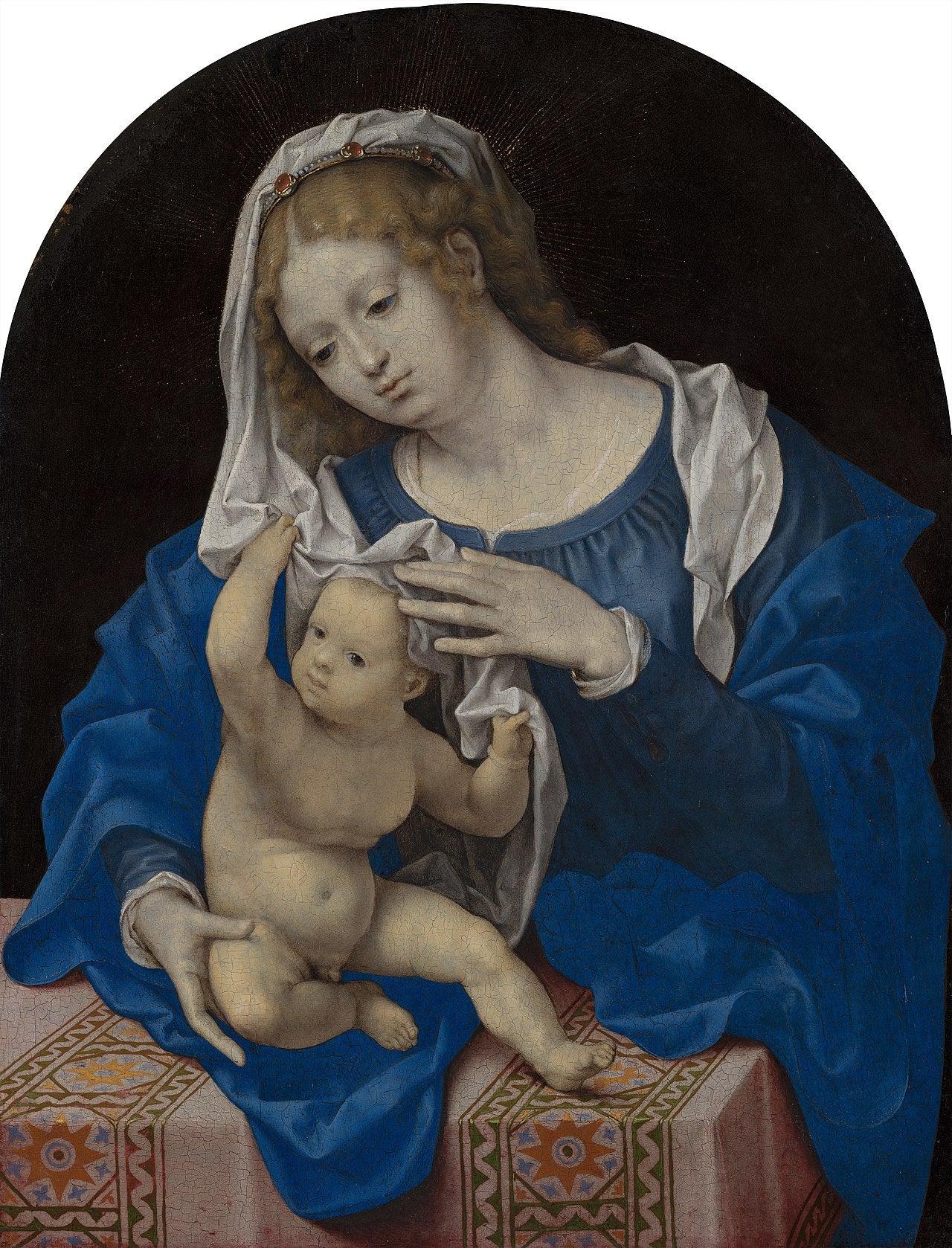 La Vierge au voile - Jan Gossaert
