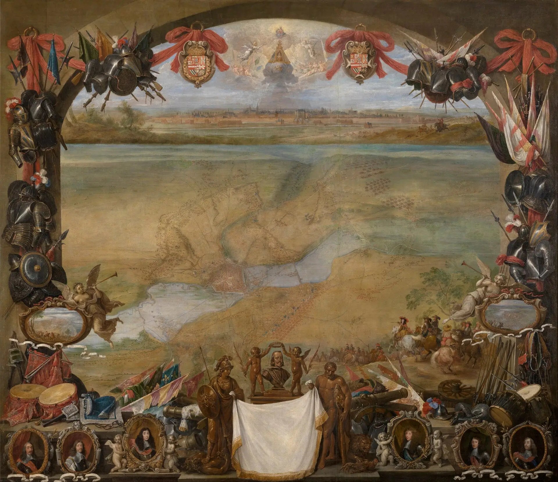 La cité Valenciennes - David Teniers le Jeune - Alpha Reproduction