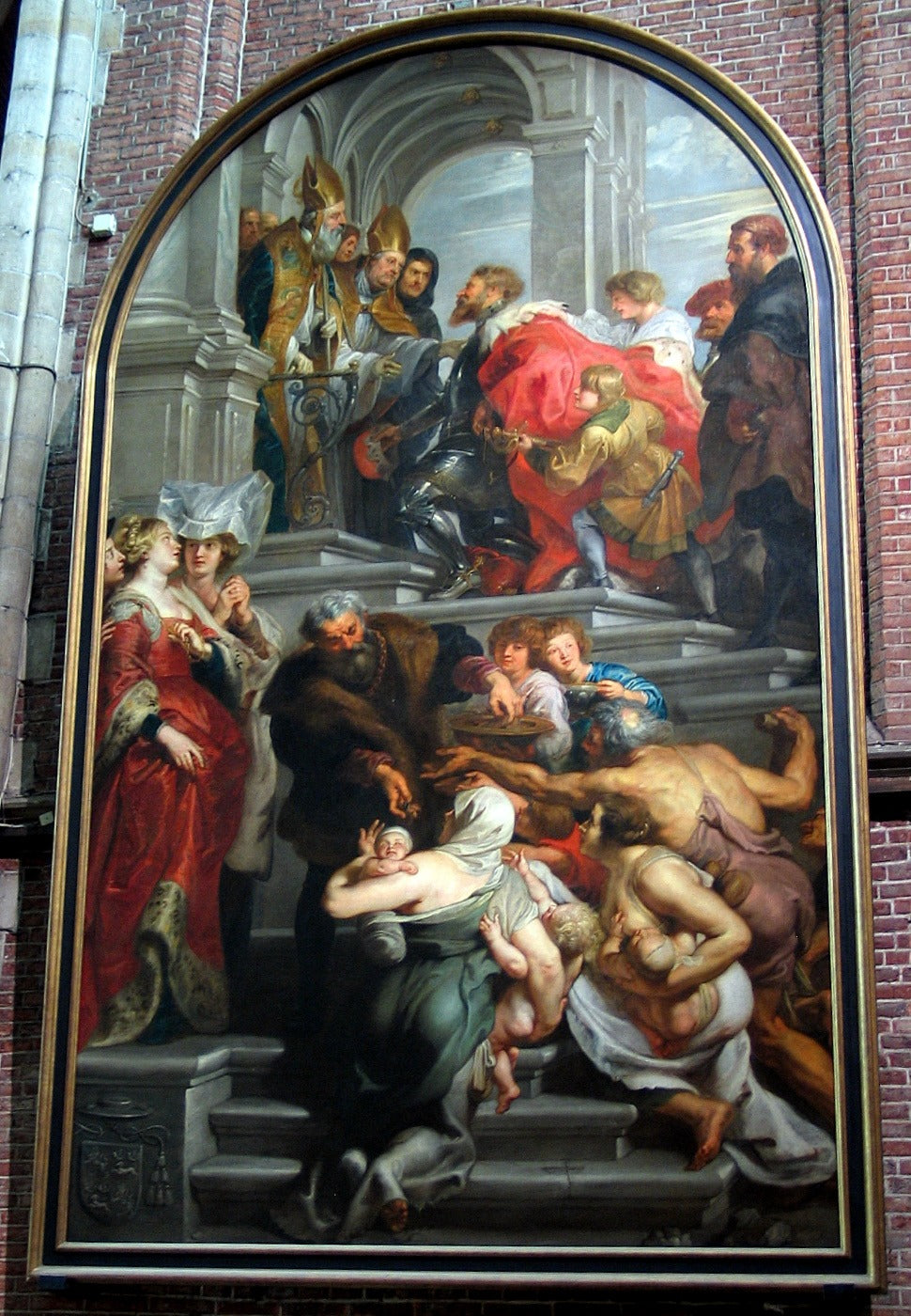 La conversion de saint Bavon - Peter Paul Rubens