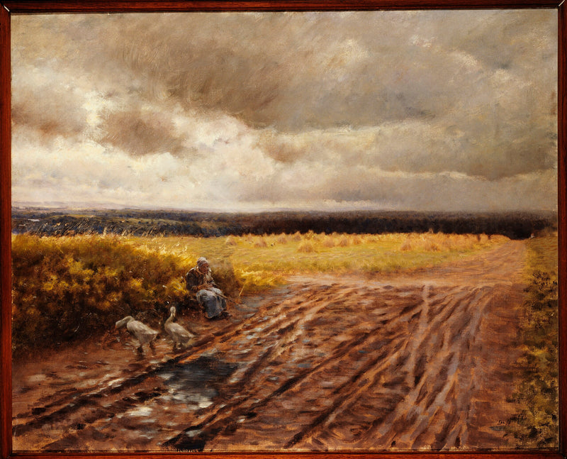 שומר האווז - ג'וזפה דה ניטיס