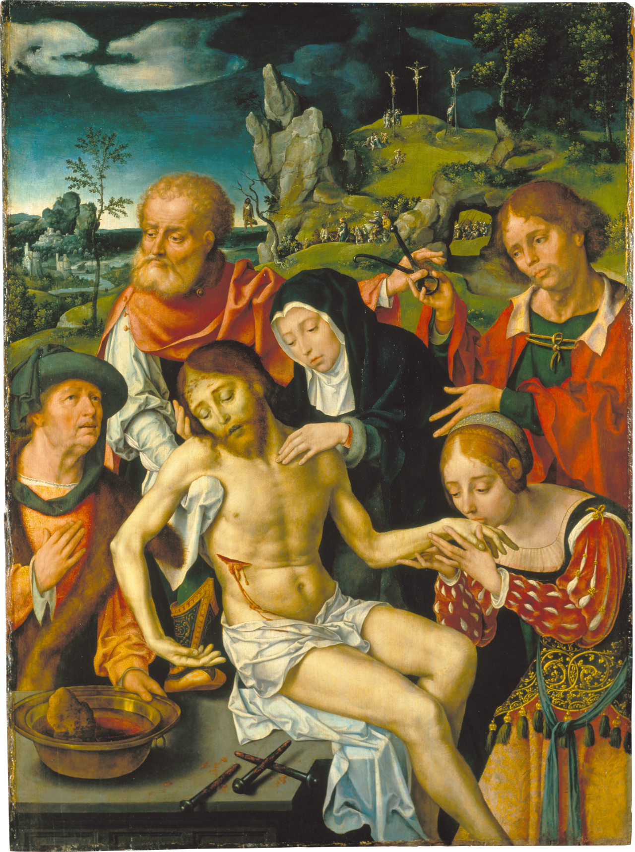 Lamentation du Christ - Joos van Cleve